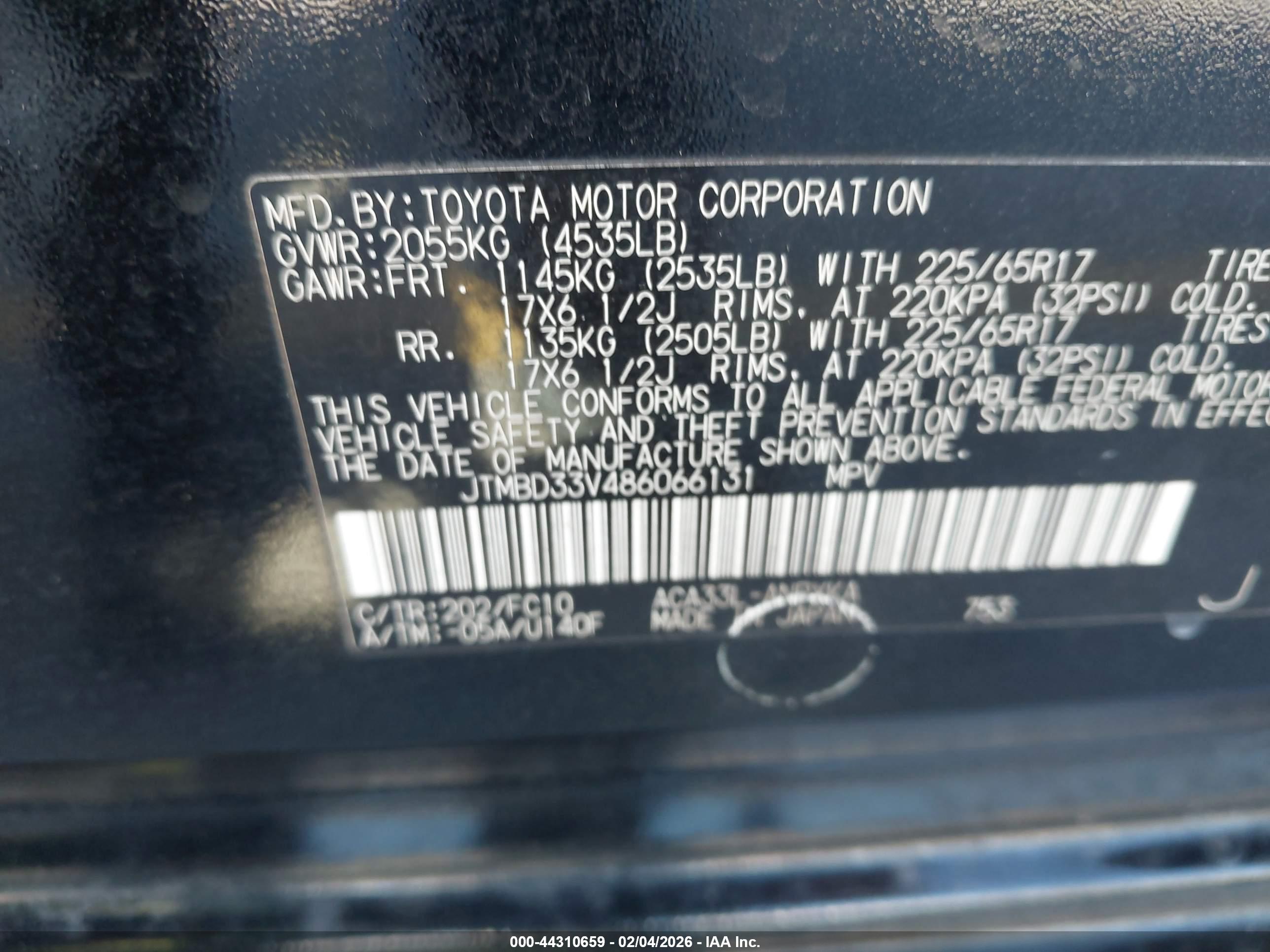 TOYOTA RAV4 image 9