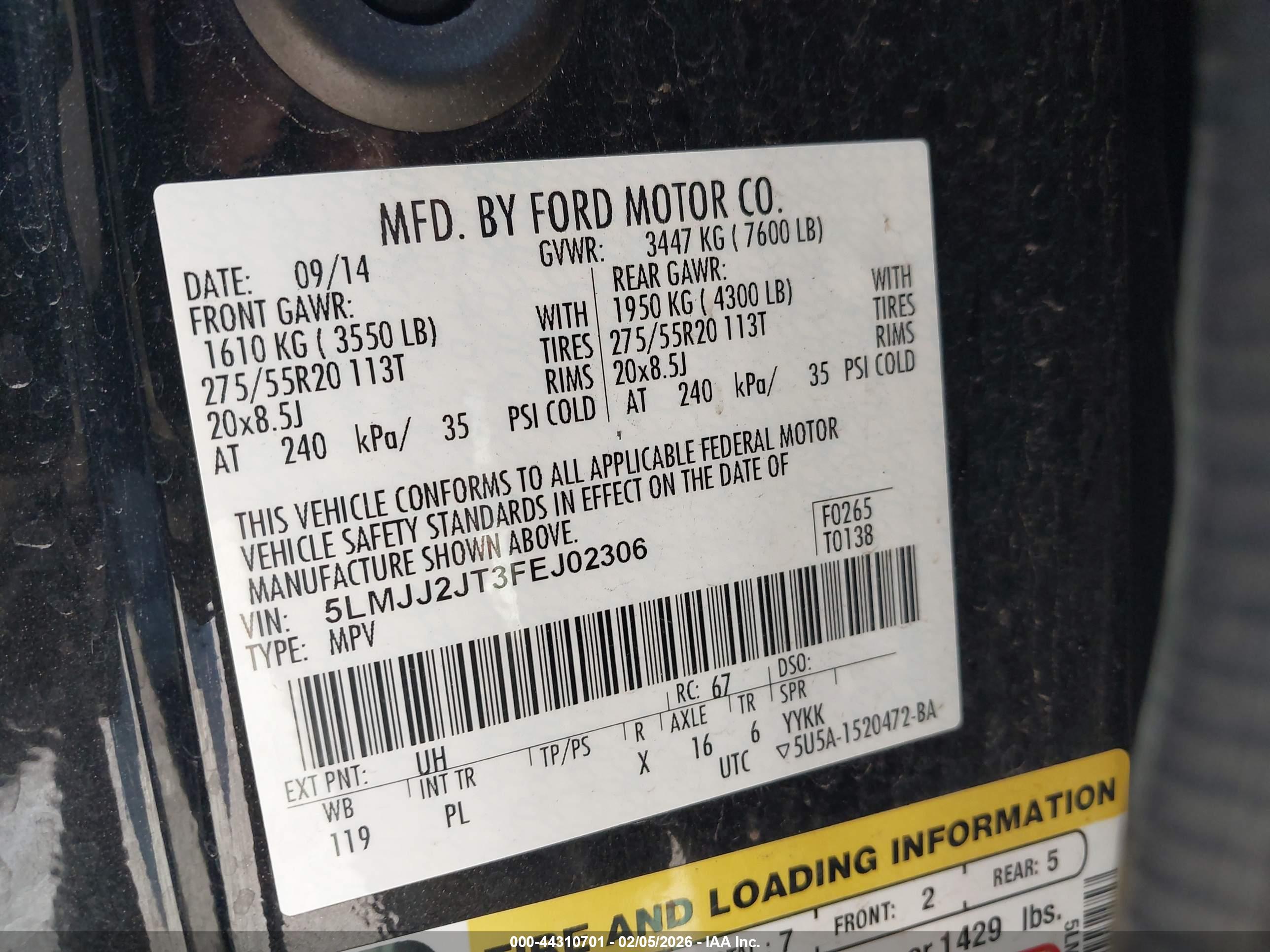 LINCOLN NAVIGATOR image 9