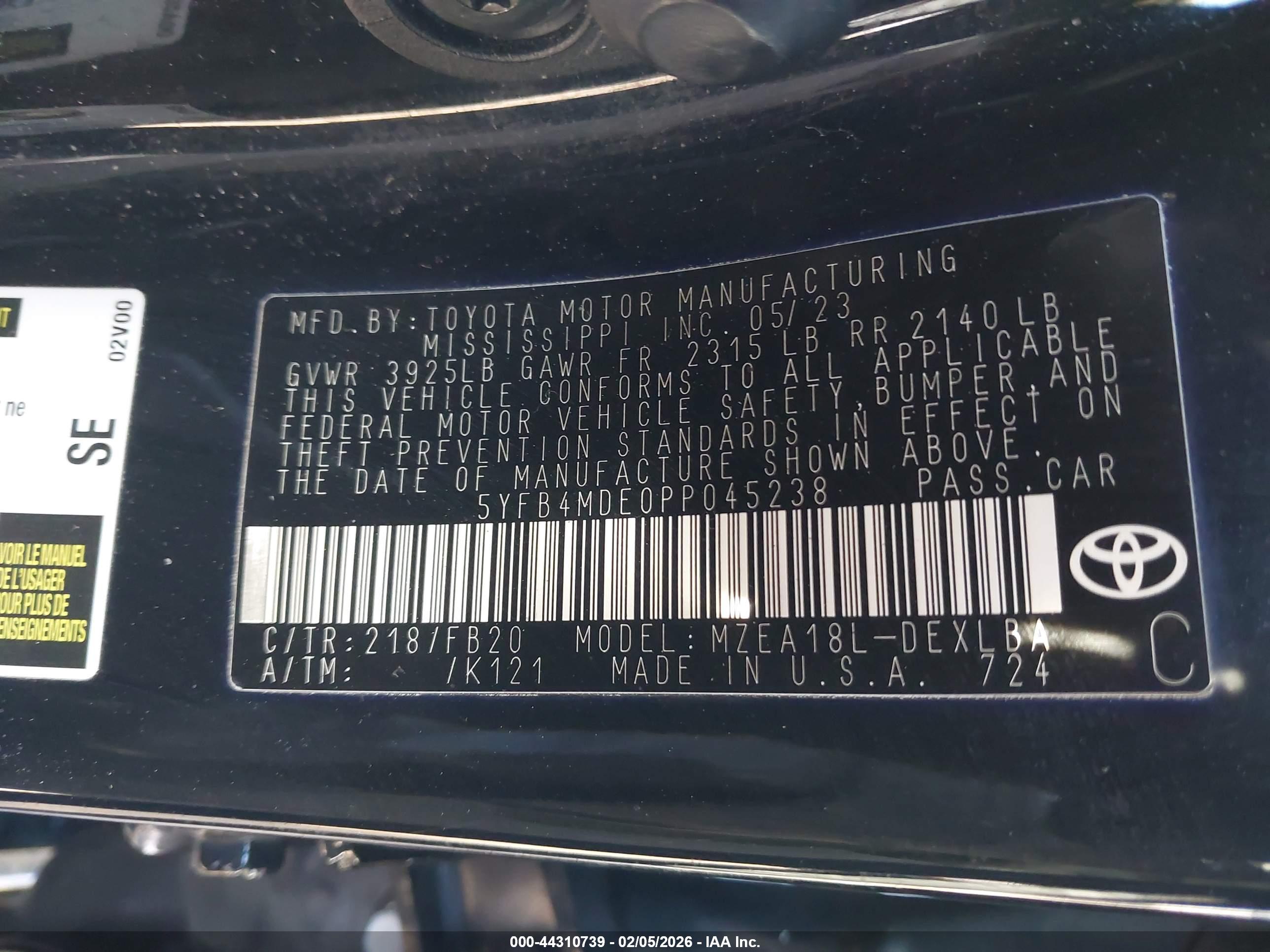 TOYOTA COROLLA image 9