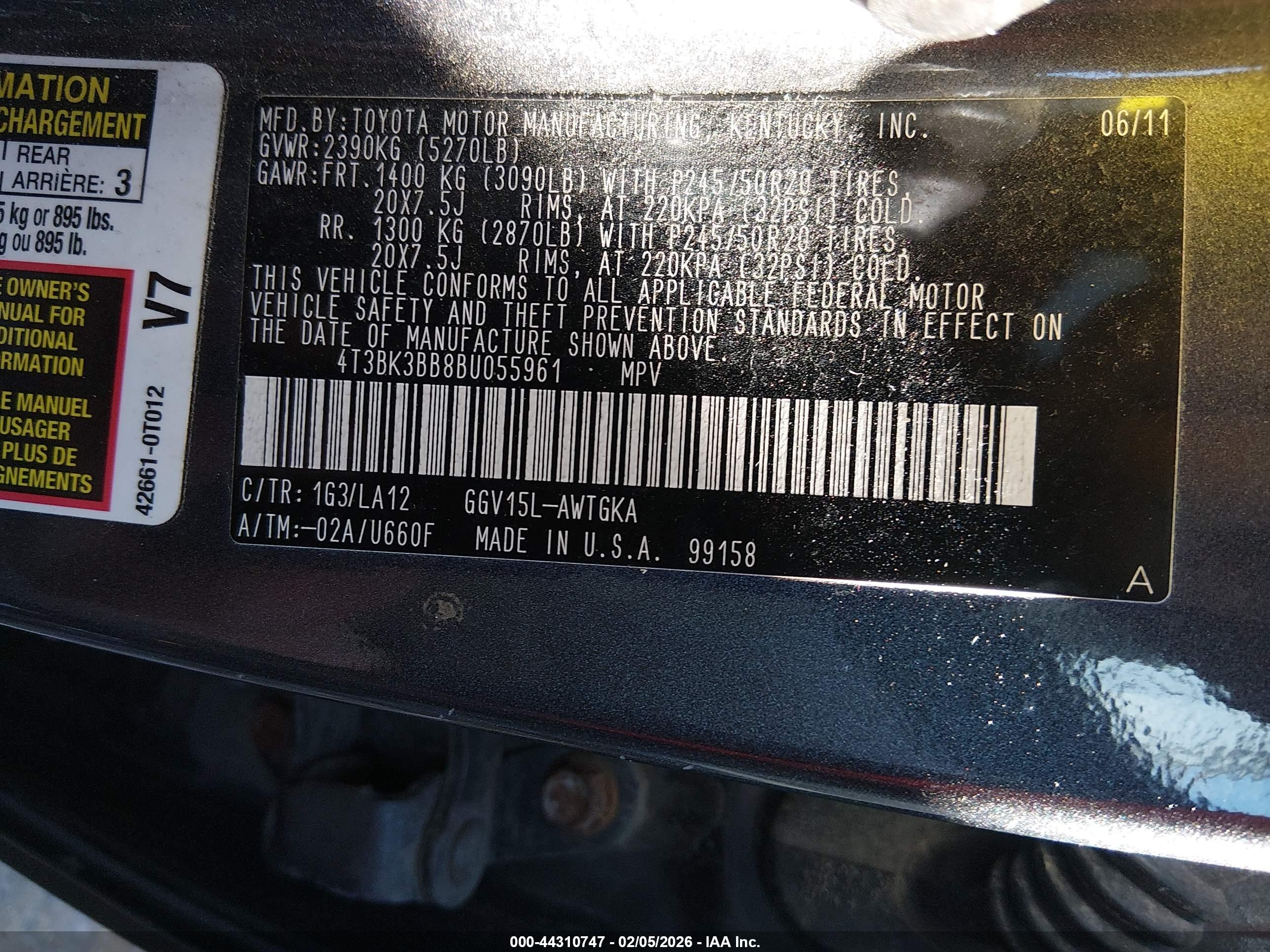 TOYOTA VENZA image 9