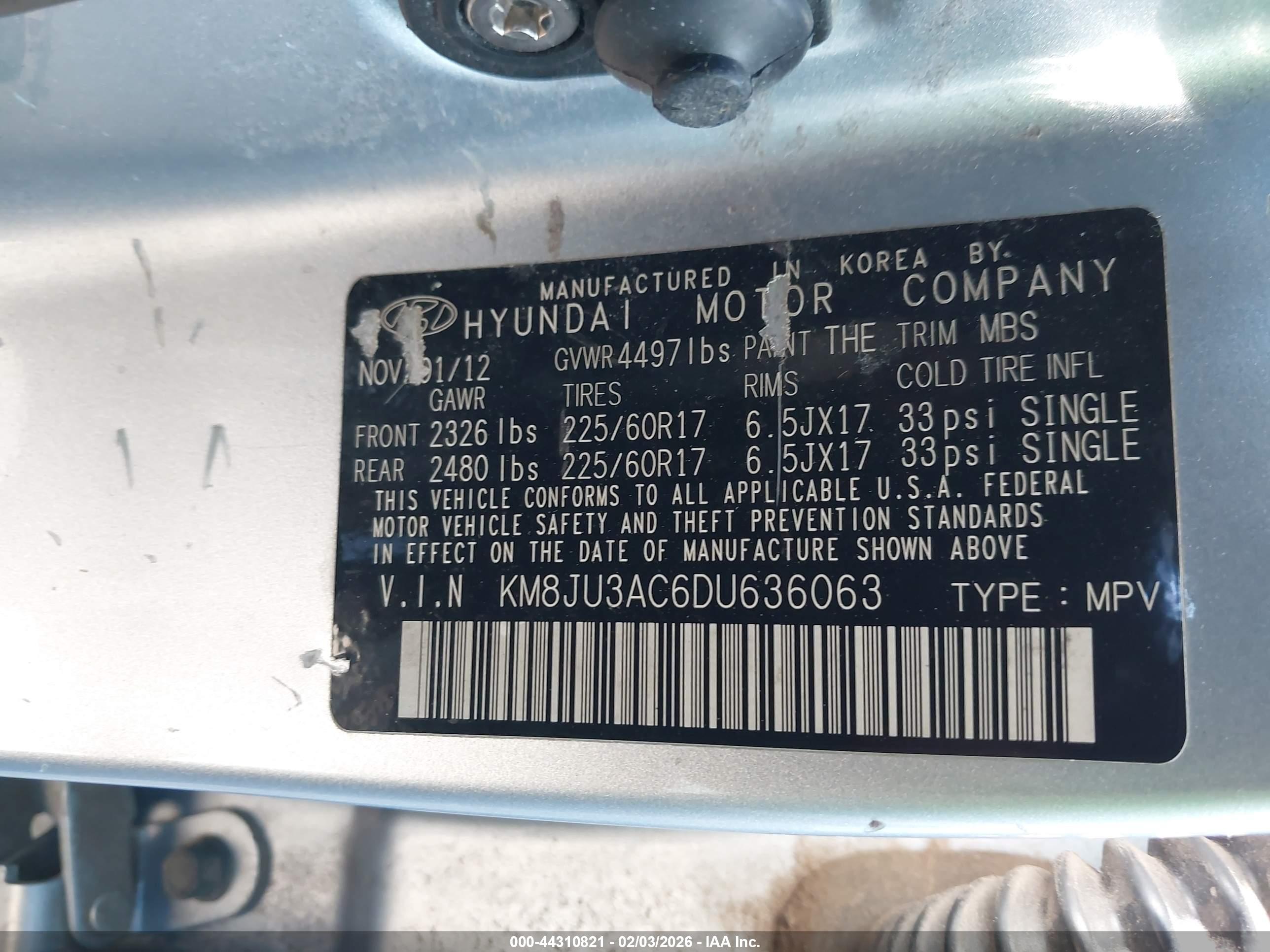 HYUNDAI TUCSON image 9