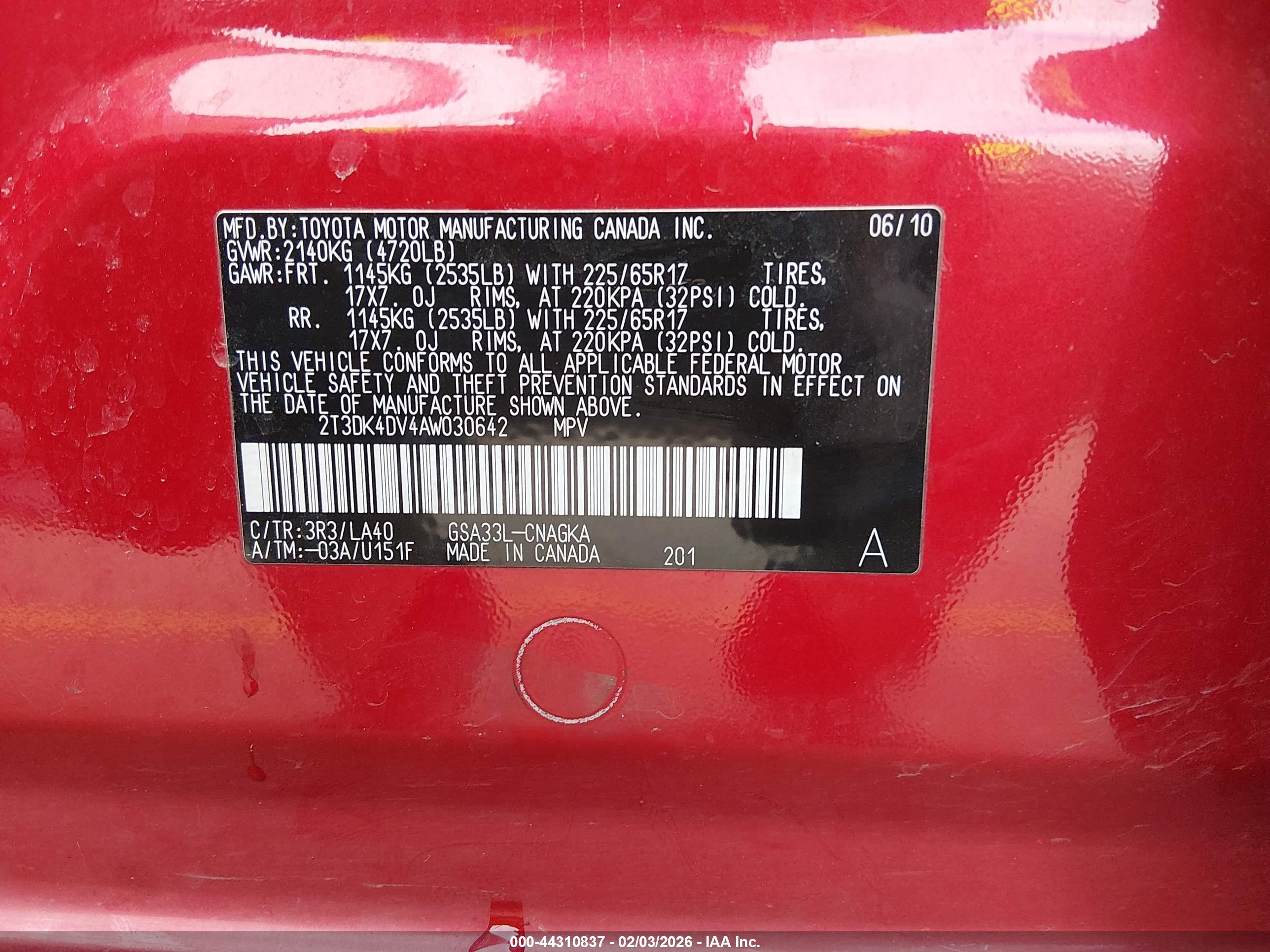 TOYOTA RAV4 image 9