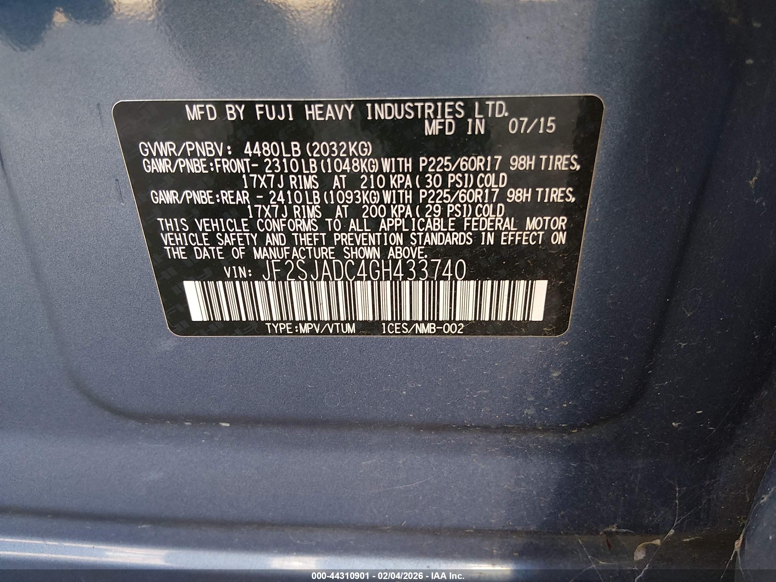 SUBARU FORESTER image 9
