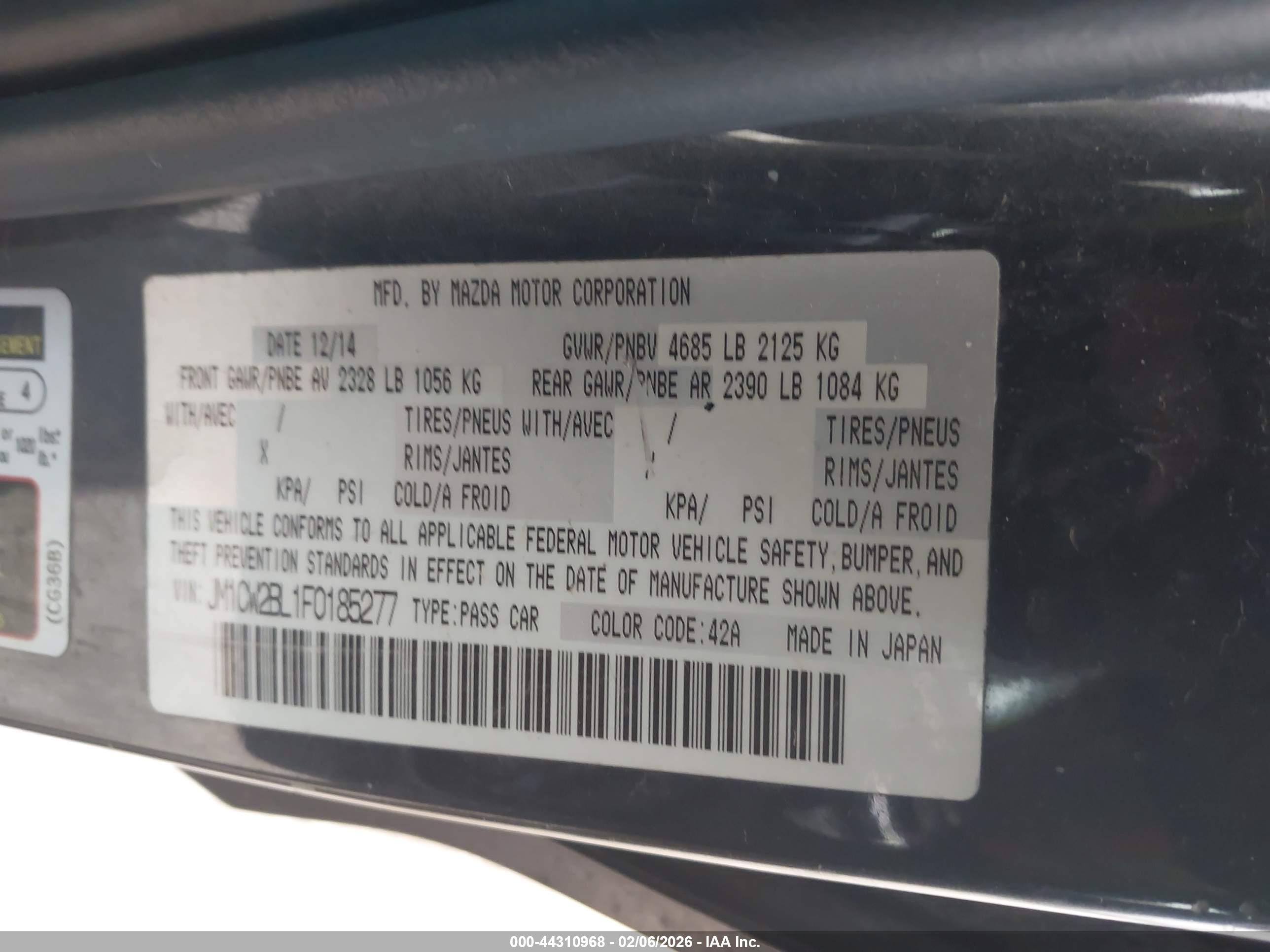 MAZDA MAZDA5 image 9