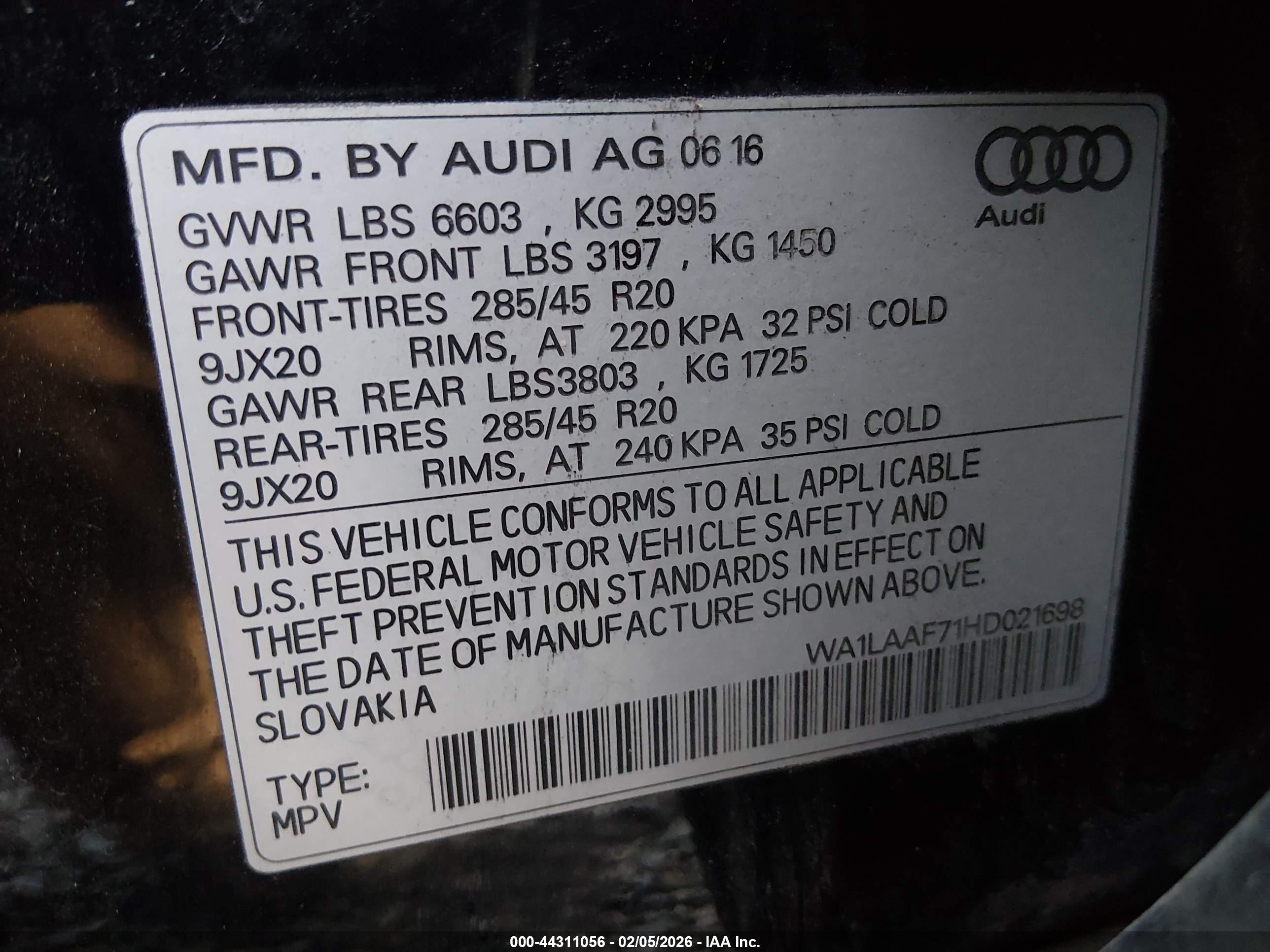 AUDI Q7 image 9