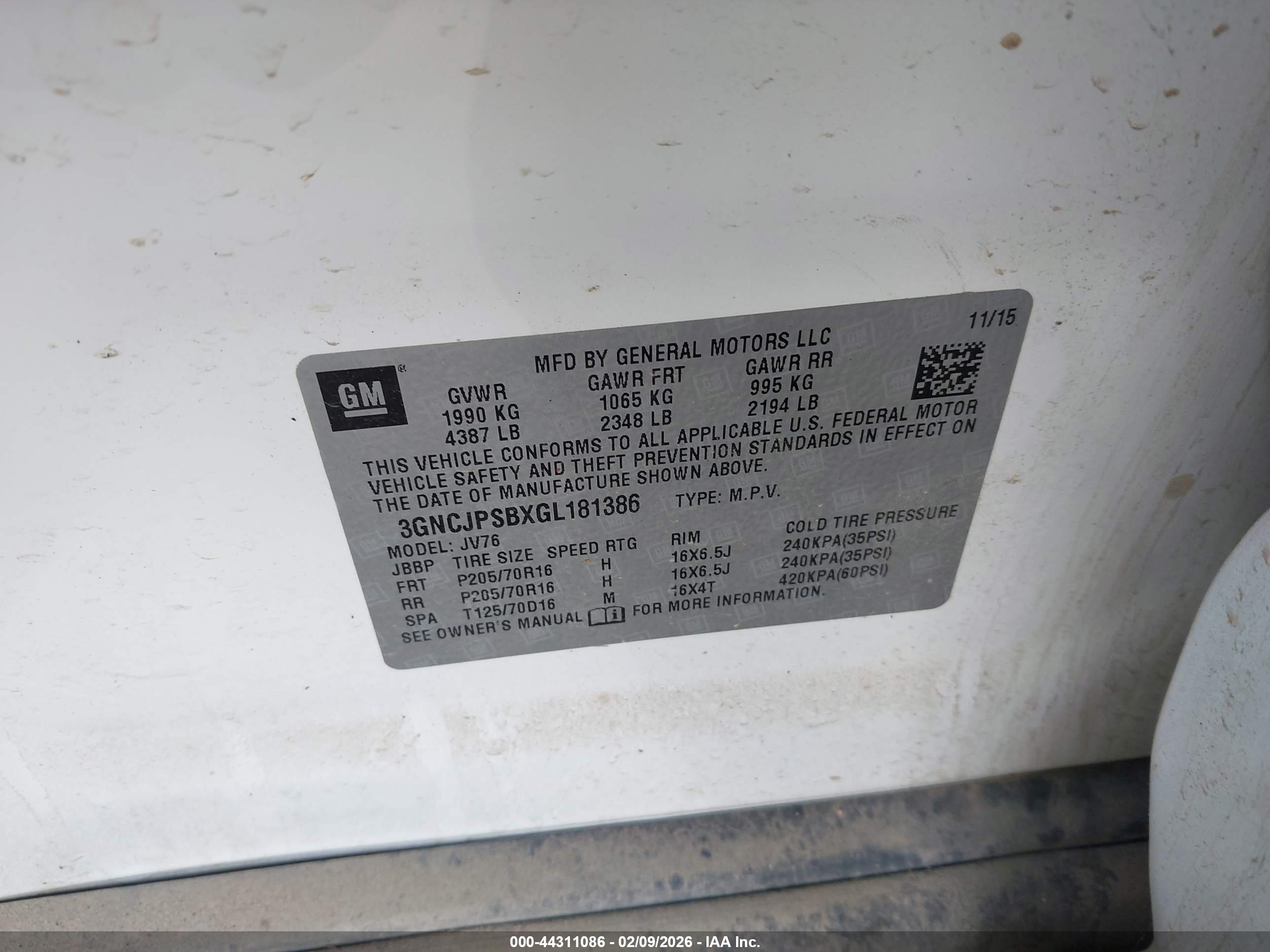 CHEVROLET TRAX image 9