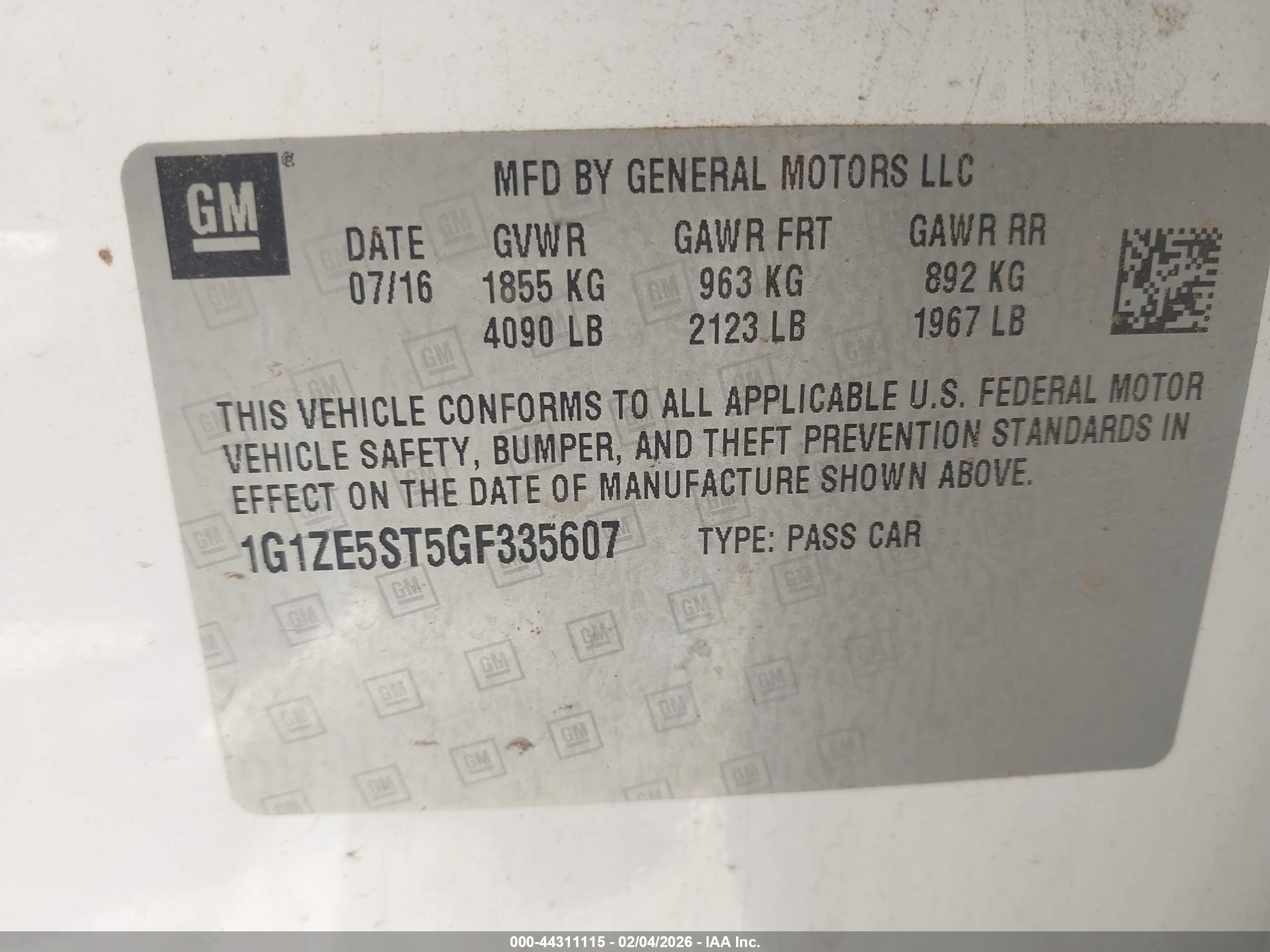 CHEVROLET MALIBU image 9