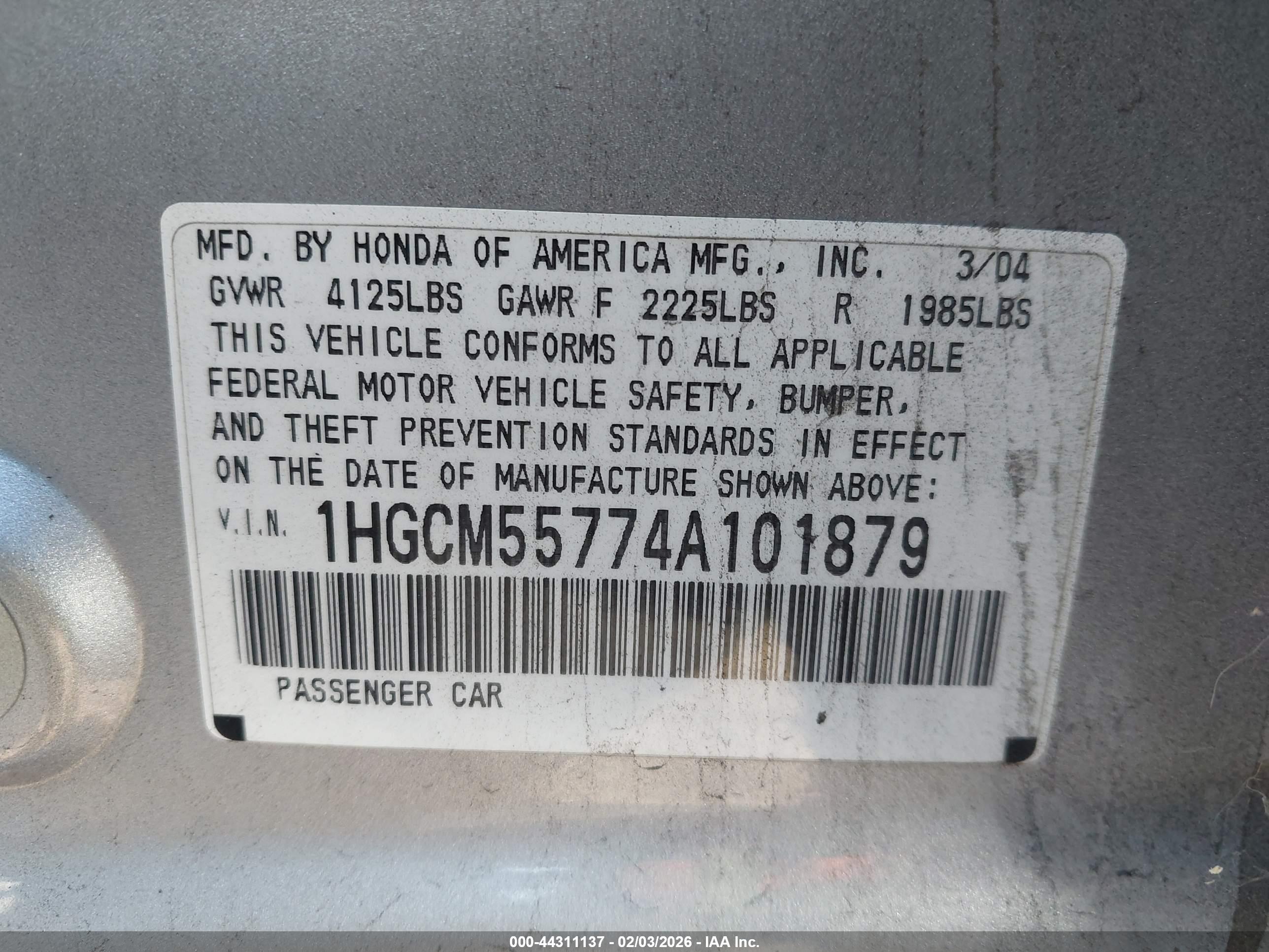 HONDA ACCORD image 9