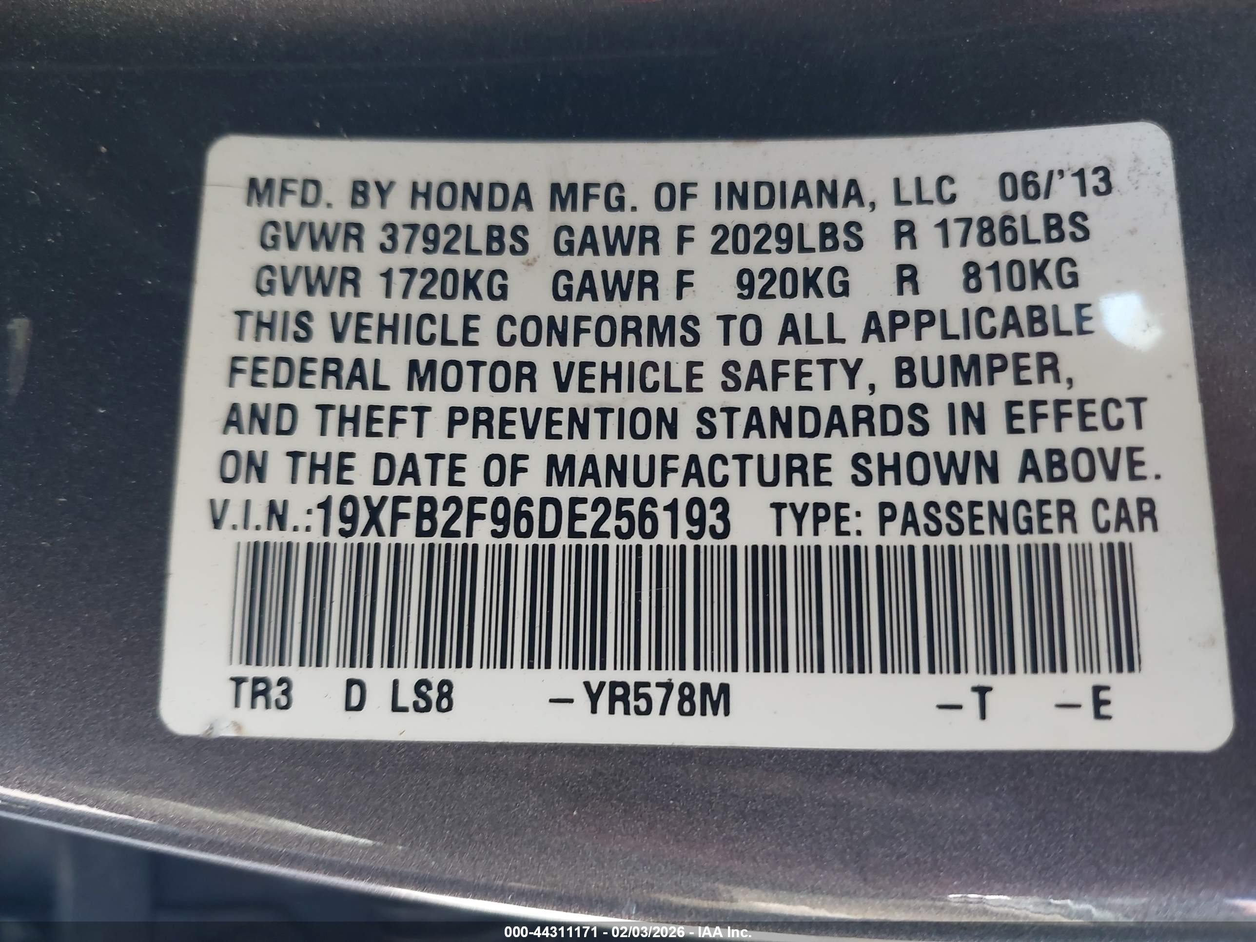 HONDA CIVIC image 9