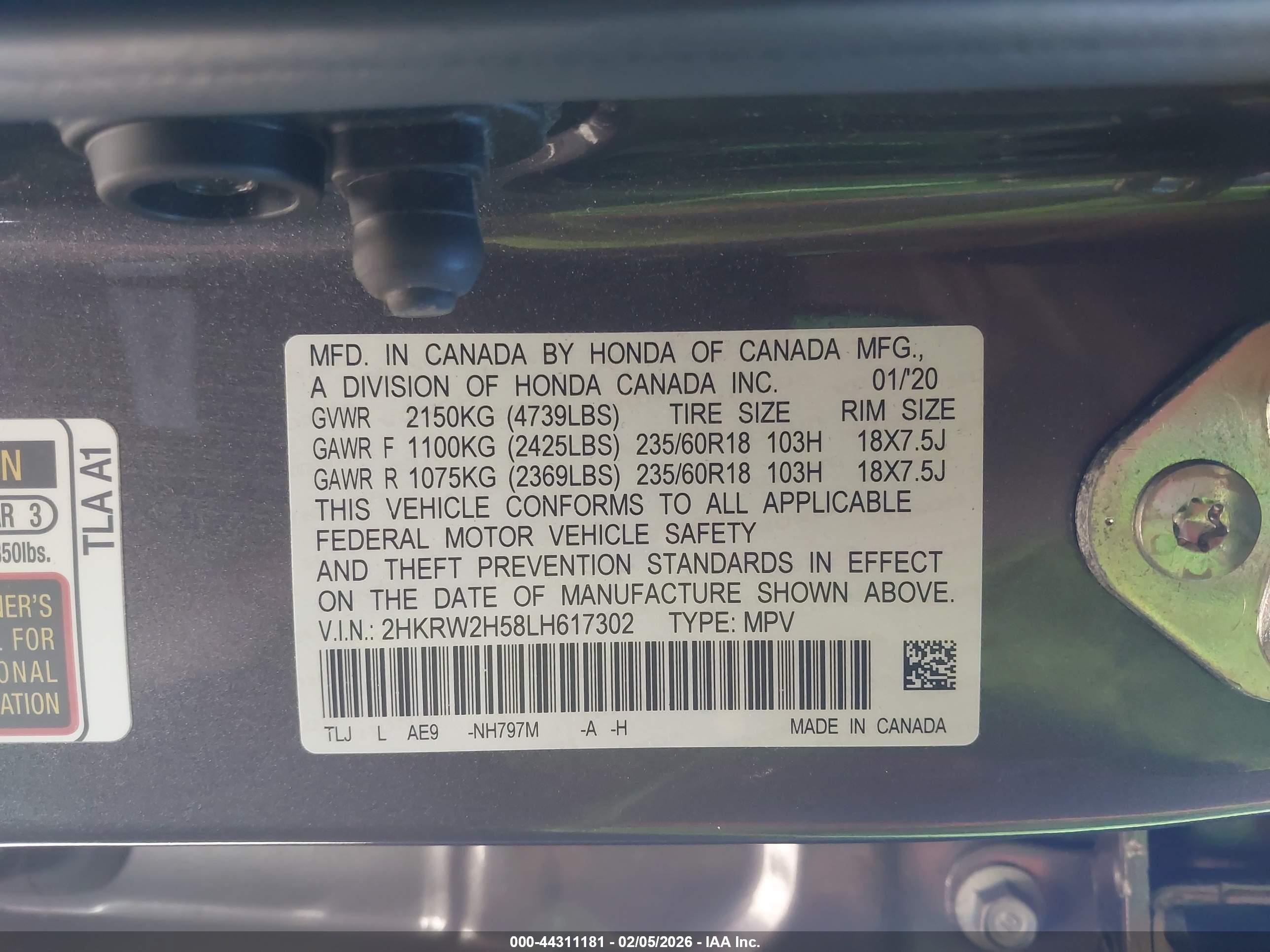 HONDA CR-V image 9