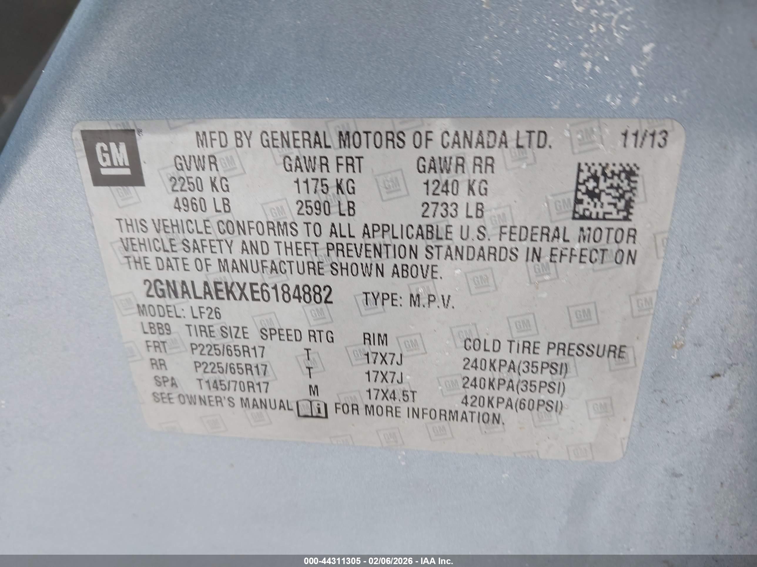 CHEVROLET EQUINOX image 9