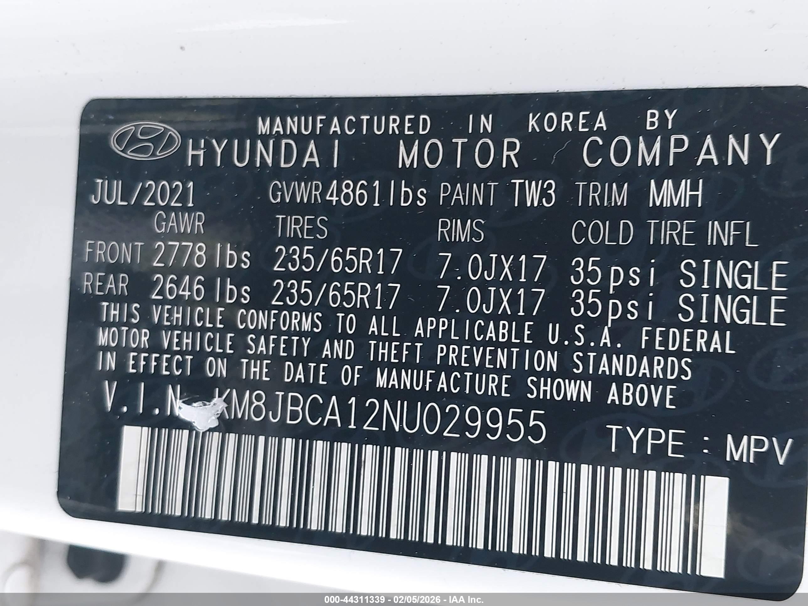 HYUNDAI TUCSON image 9