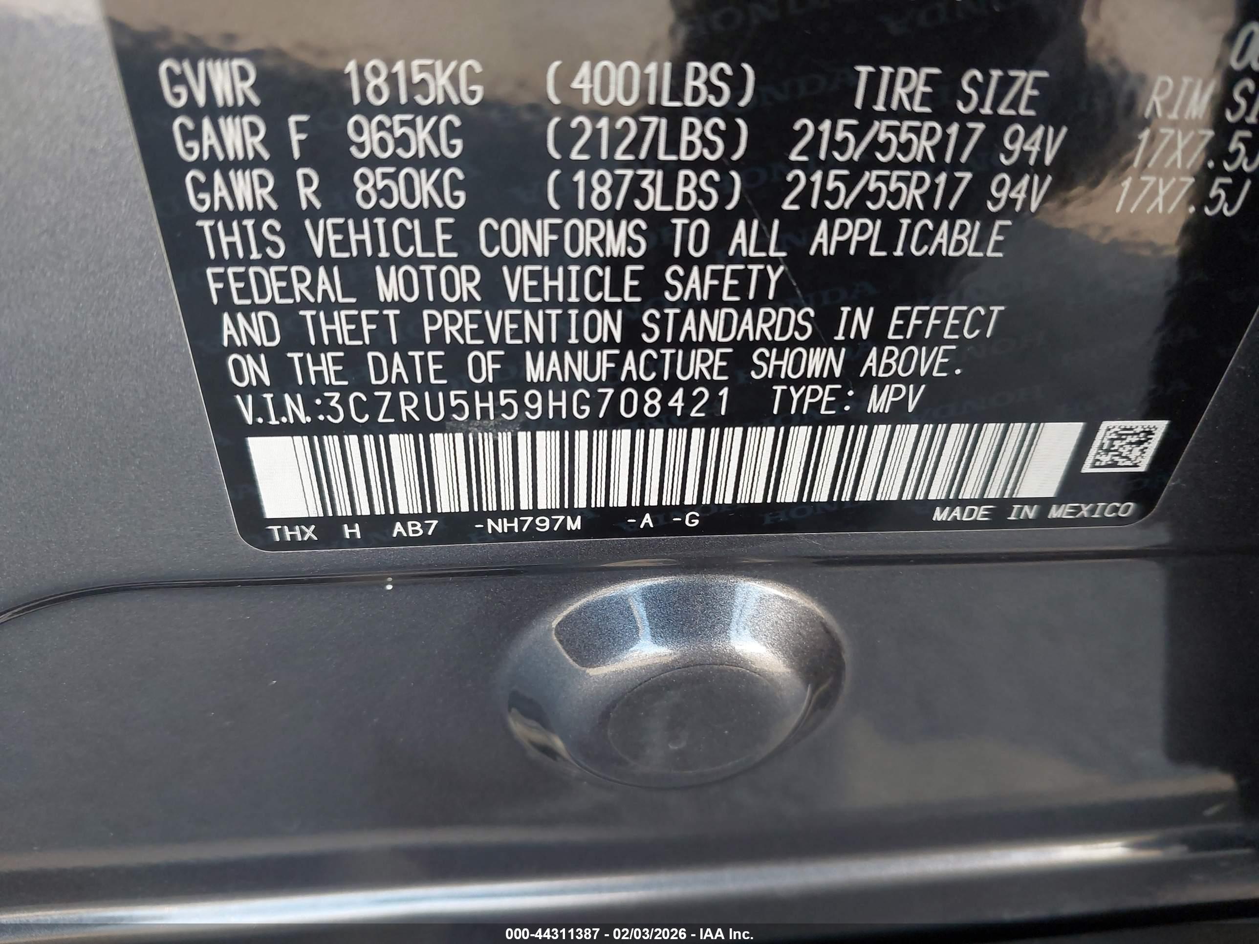 HONDA HR-V image 9