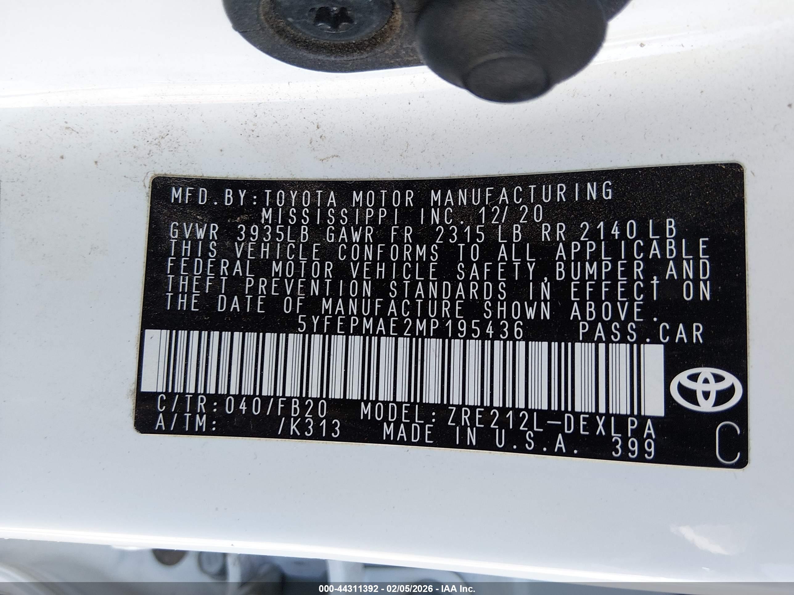 TOYOTA COROLLA image 9