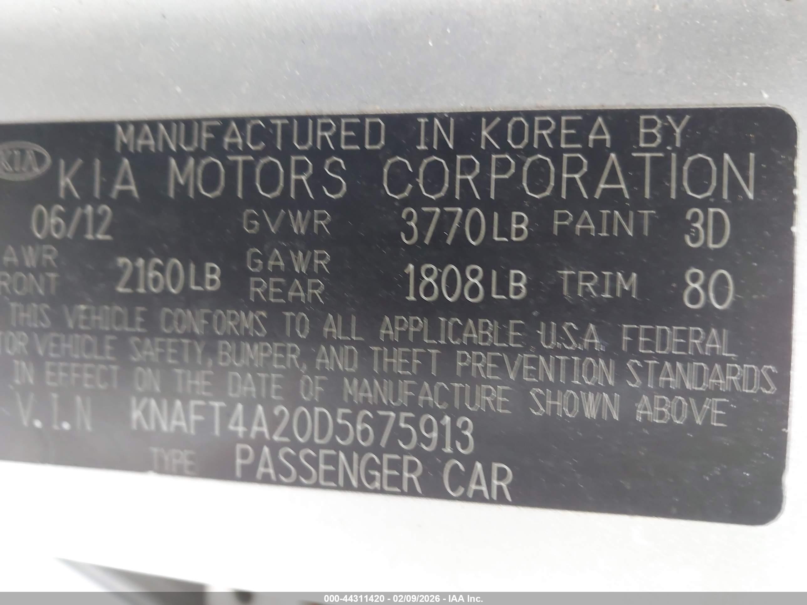 KIA FORTE image 9