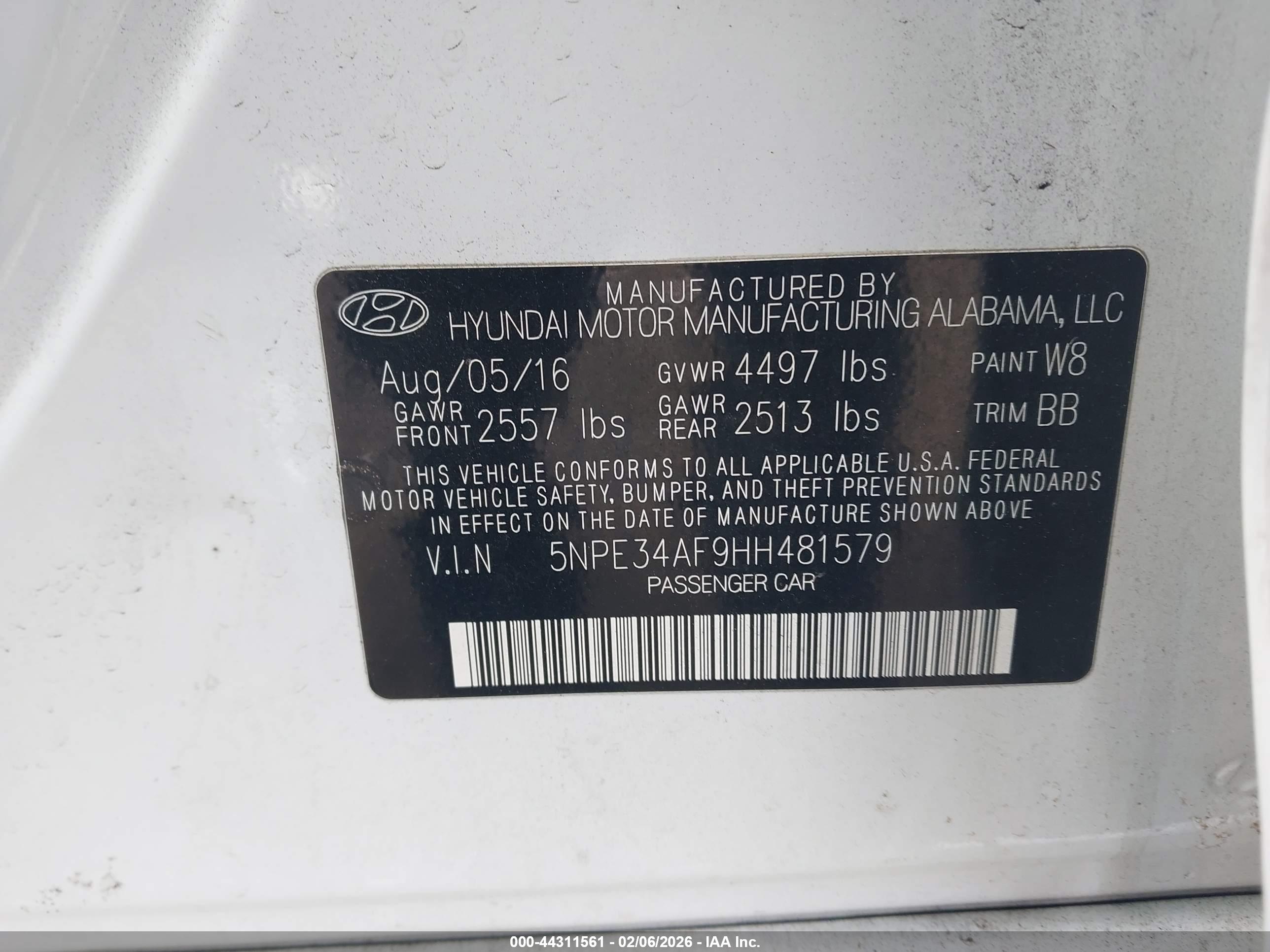 HYUNDAI SONATA image 9