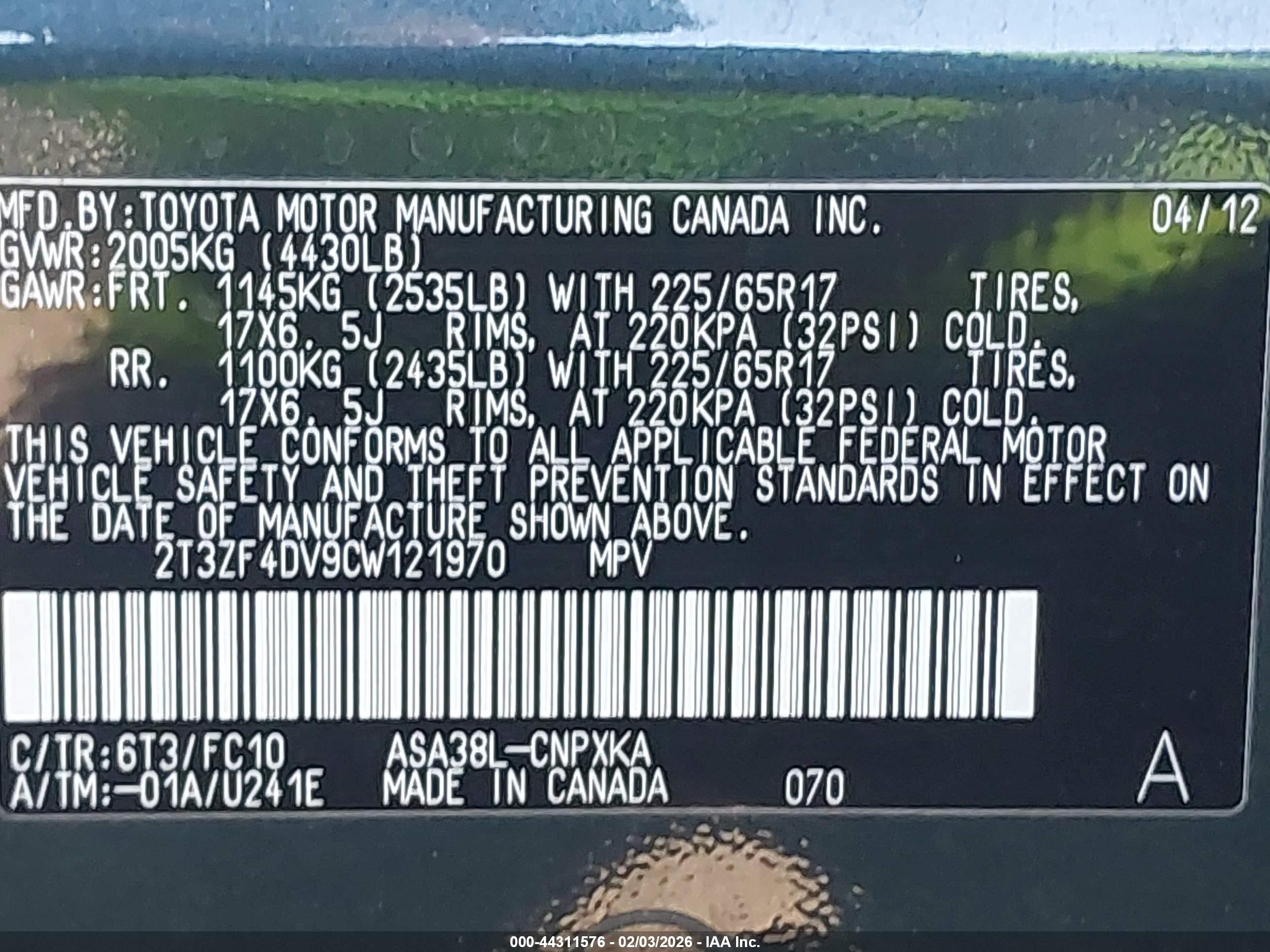 TOYOTA RAV4 image 9