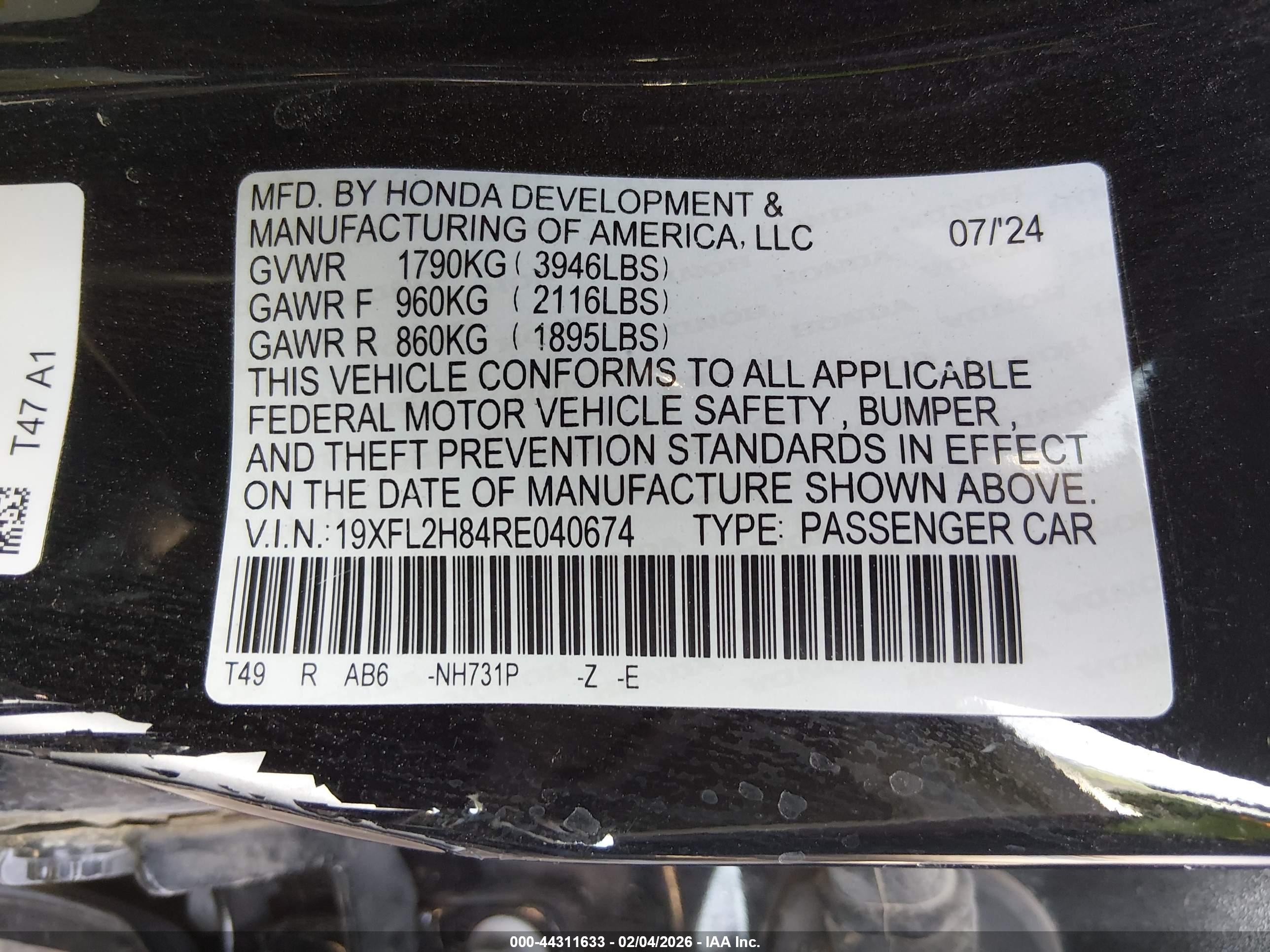 HONDA CIVIC image 9