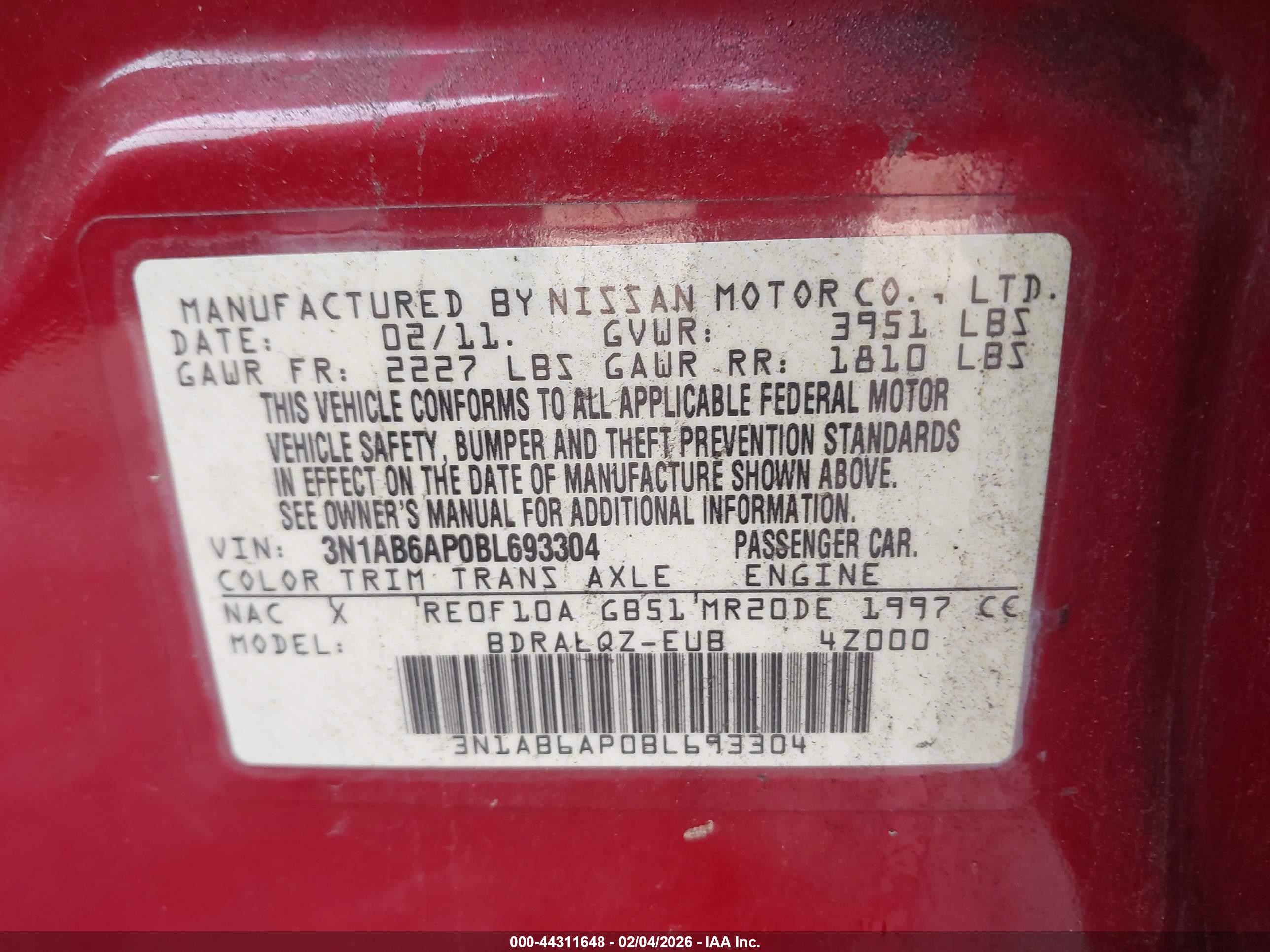 NISSAN SENTRA image 9