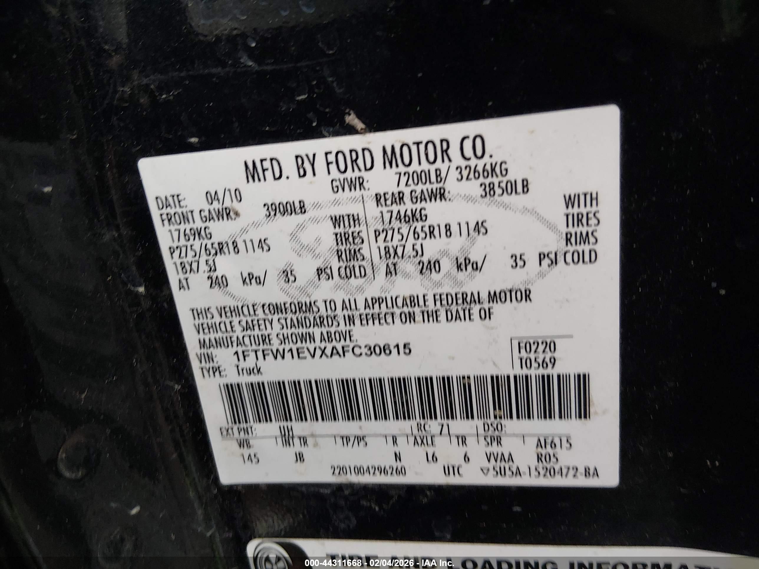 FORD F-150 image 9