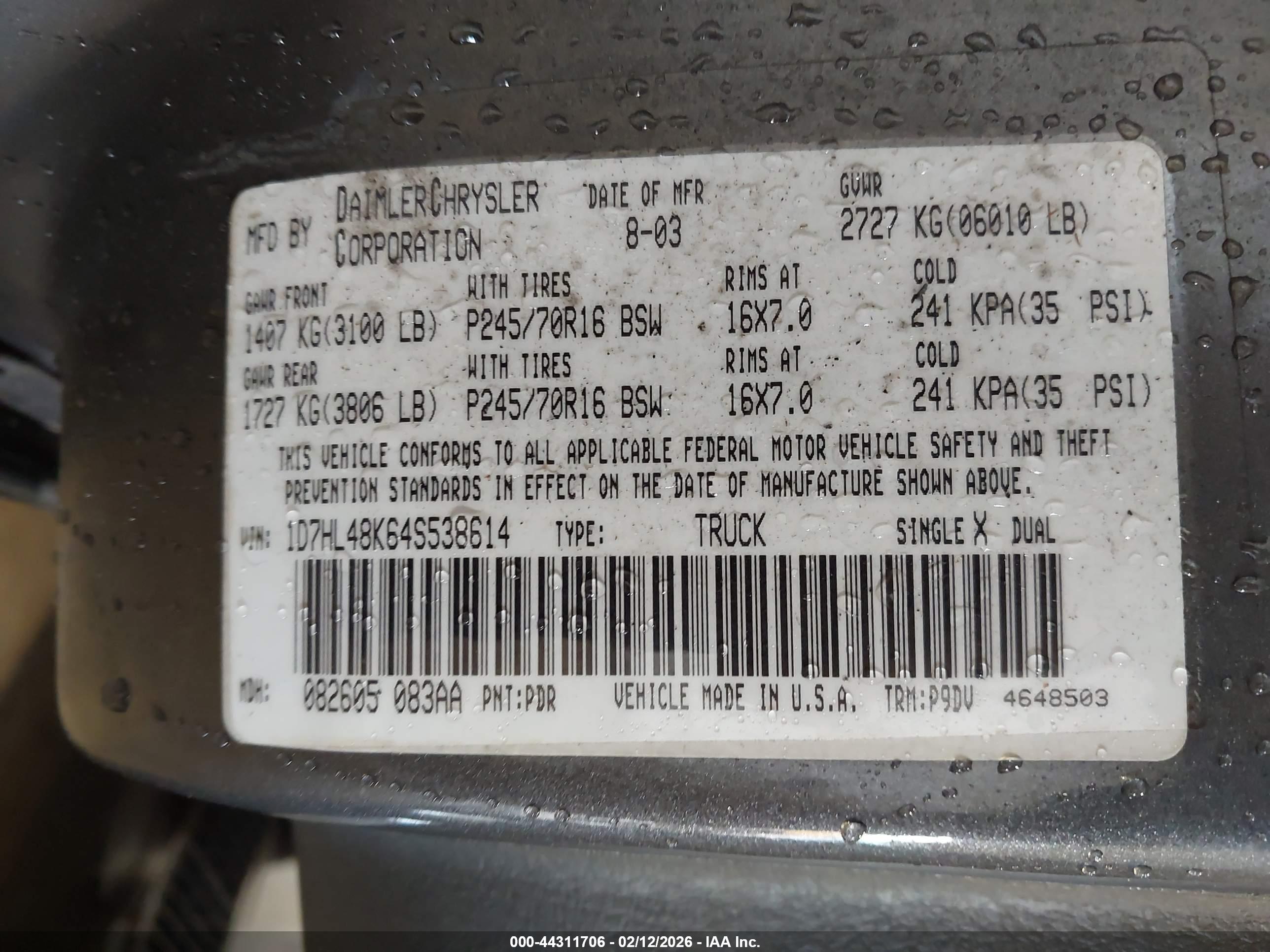 DODGE DAKOTA image 9