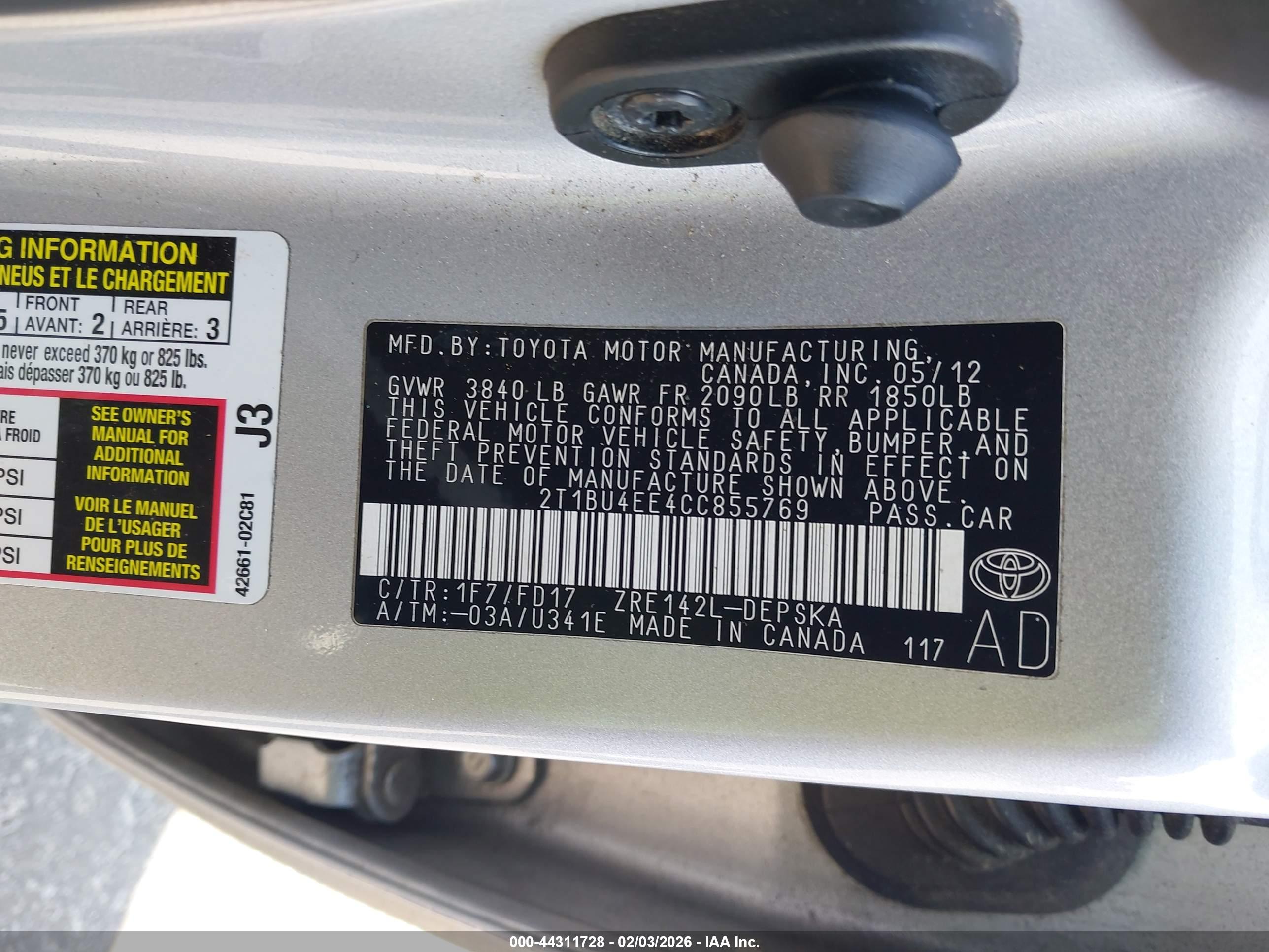 TOYOTA COROLLA image 9