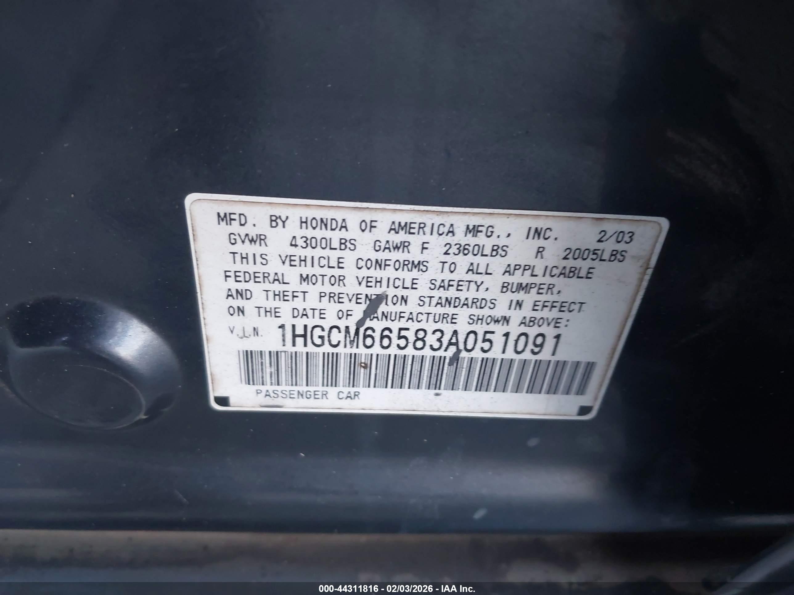 HONDA ACCORD image 9