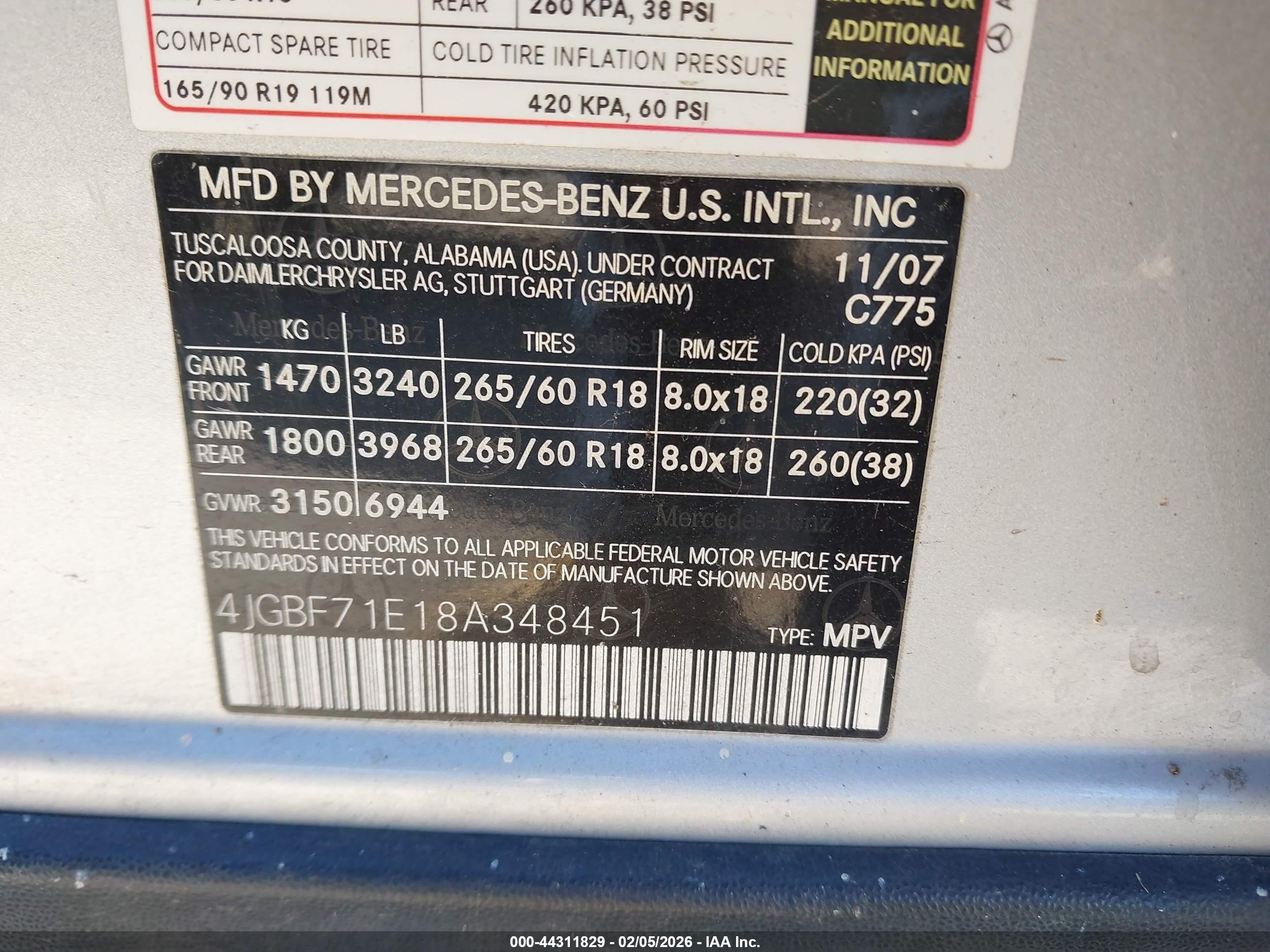 MERCEDES-BENZ GL image 9