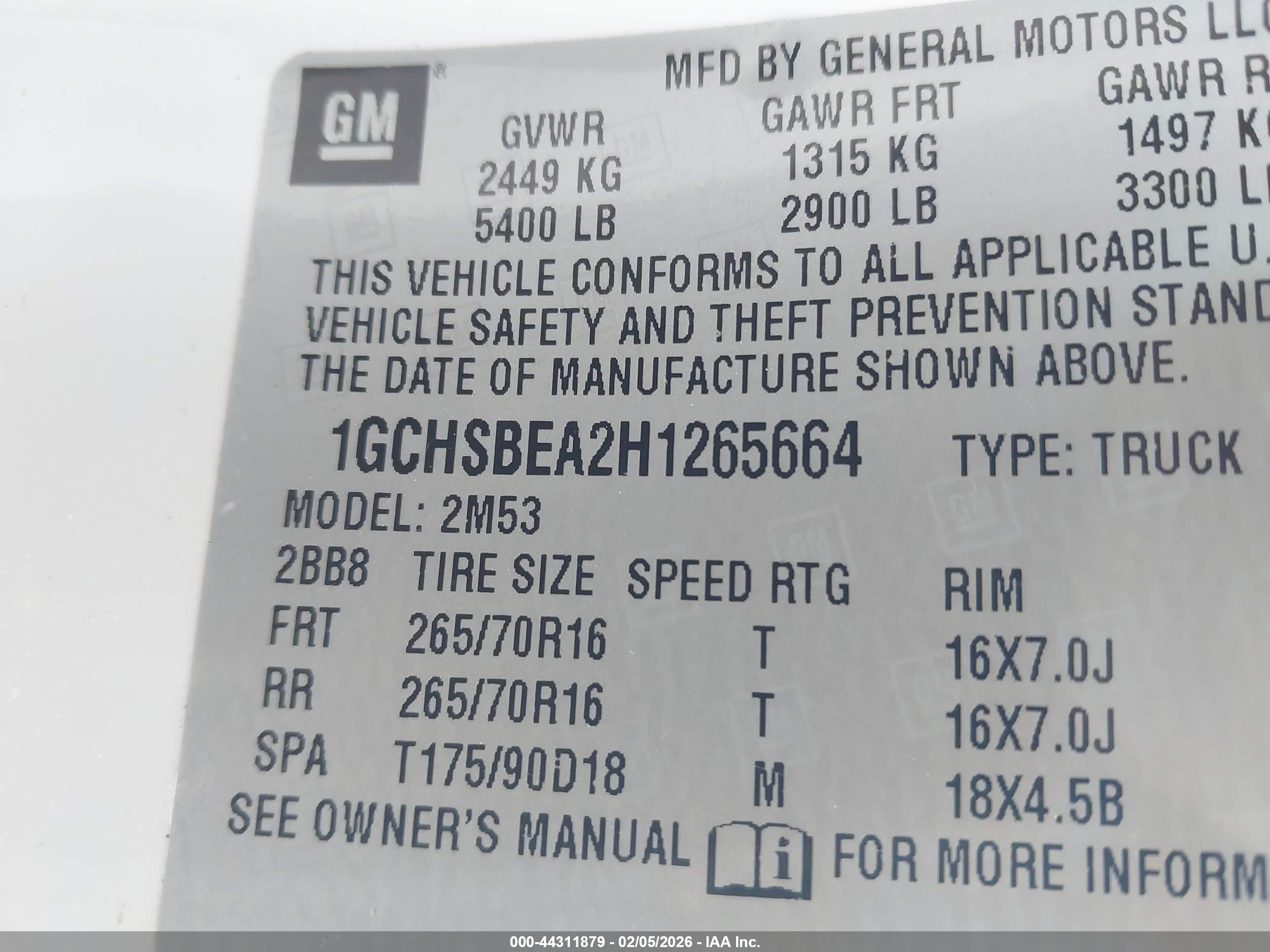 CHEVROLET COLORADO image 9