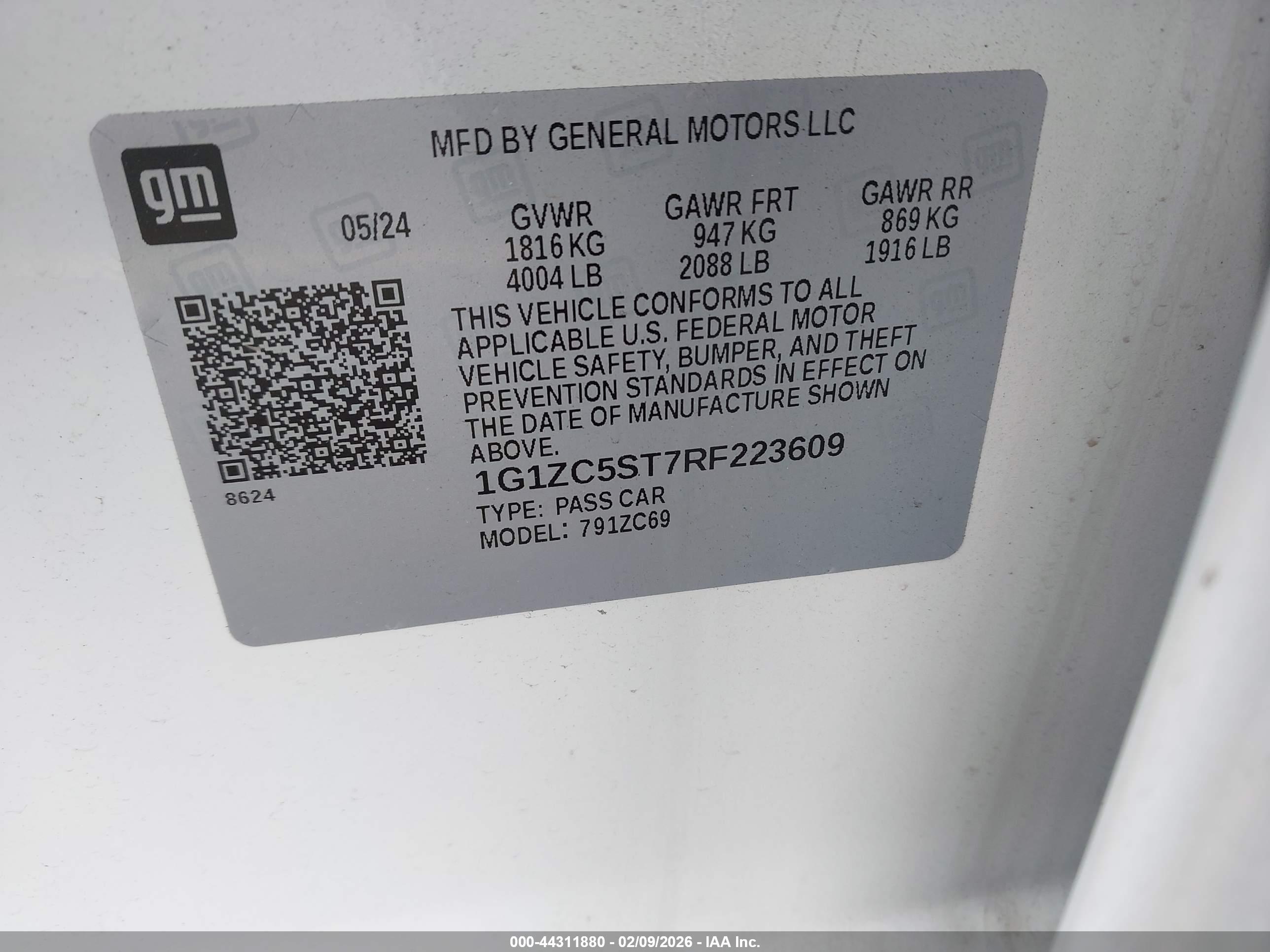 CHEVROLET MALIBU image 9