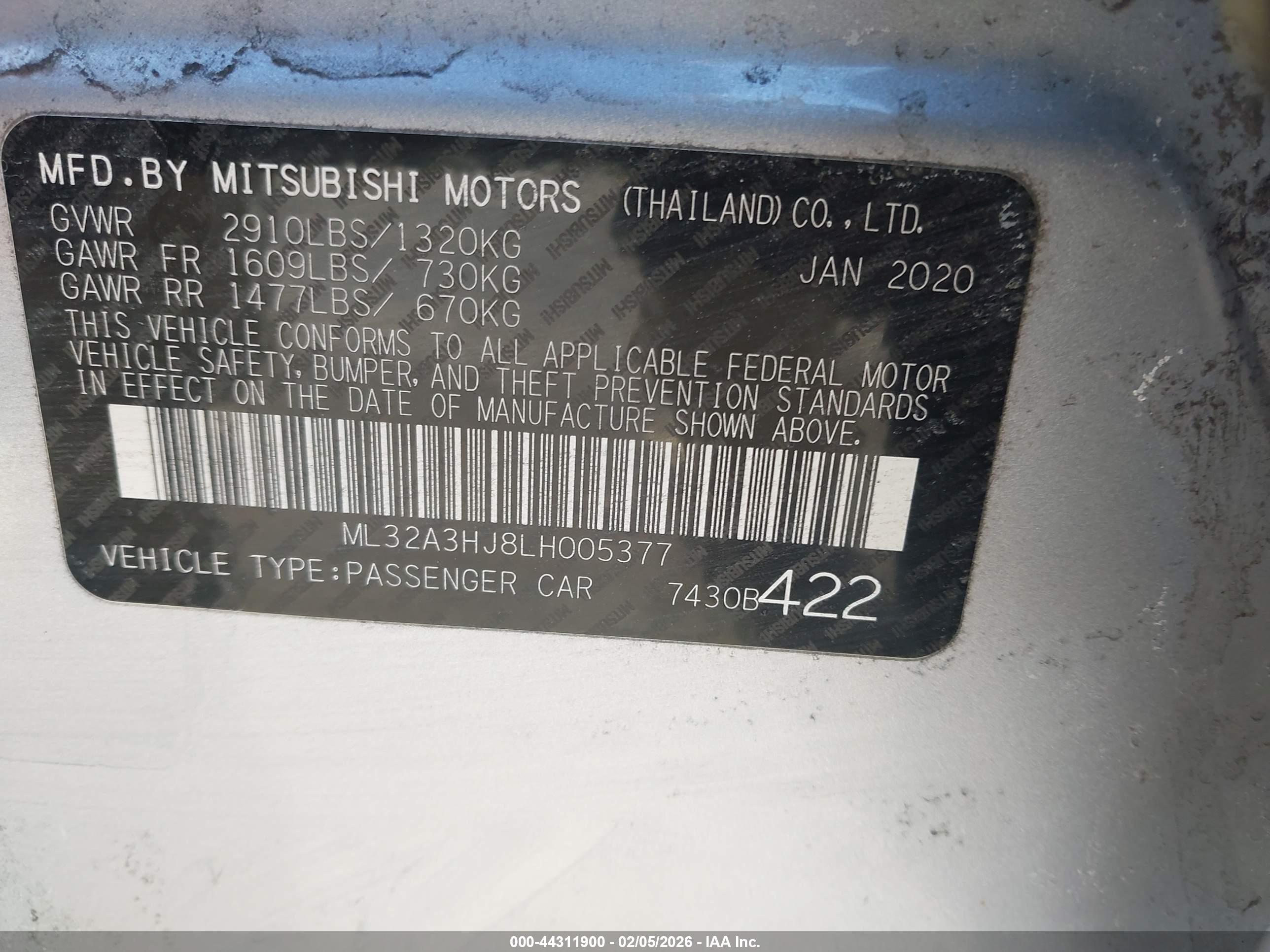 MITSUBISHI MIRAGE image 9