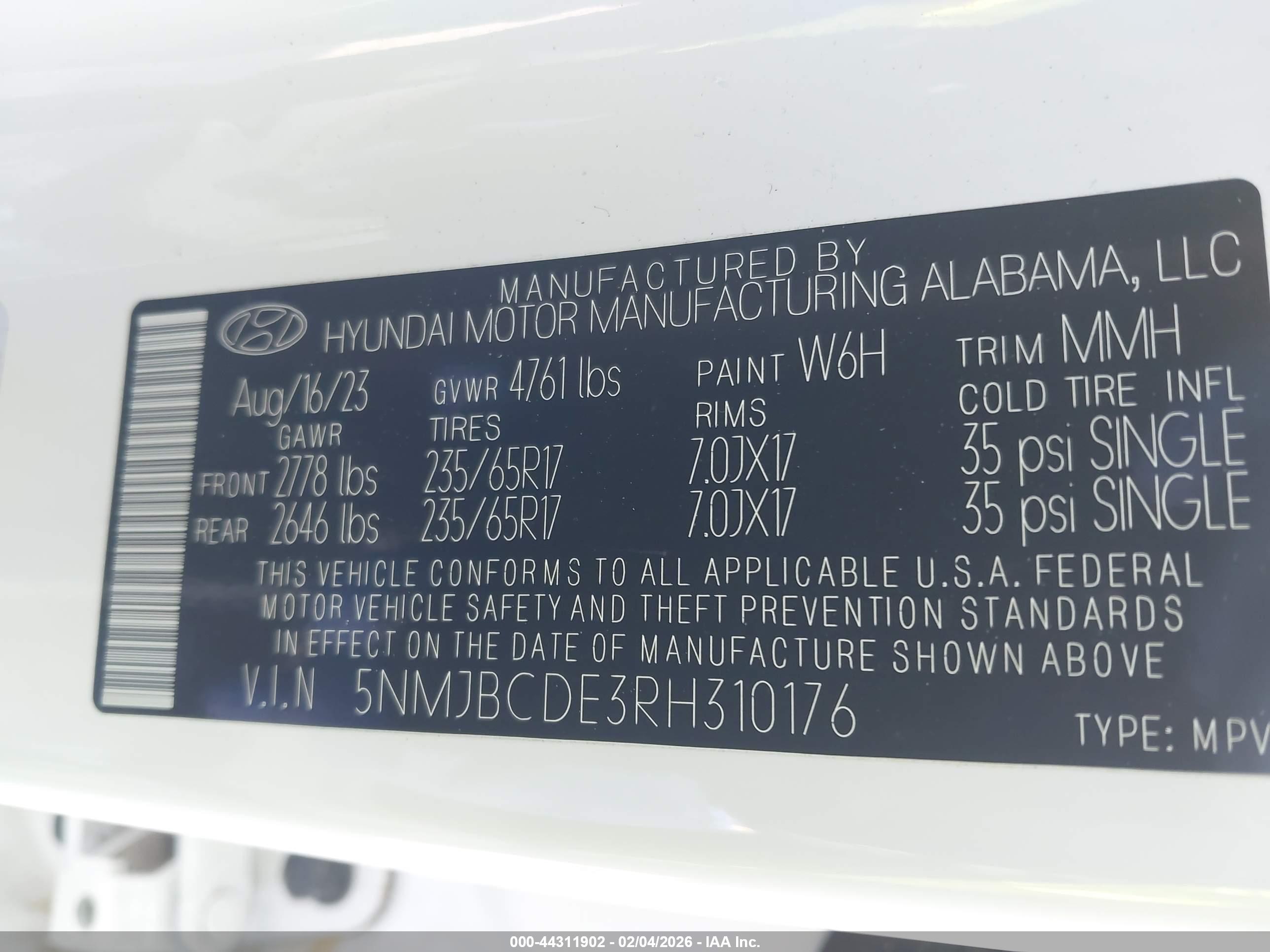 HYUNDAI TUCSON image 9