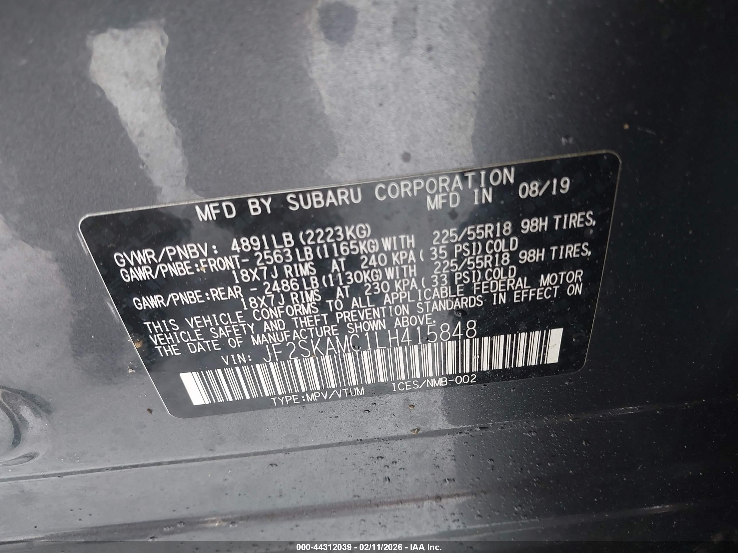 SUBARU FORESTER image 9
