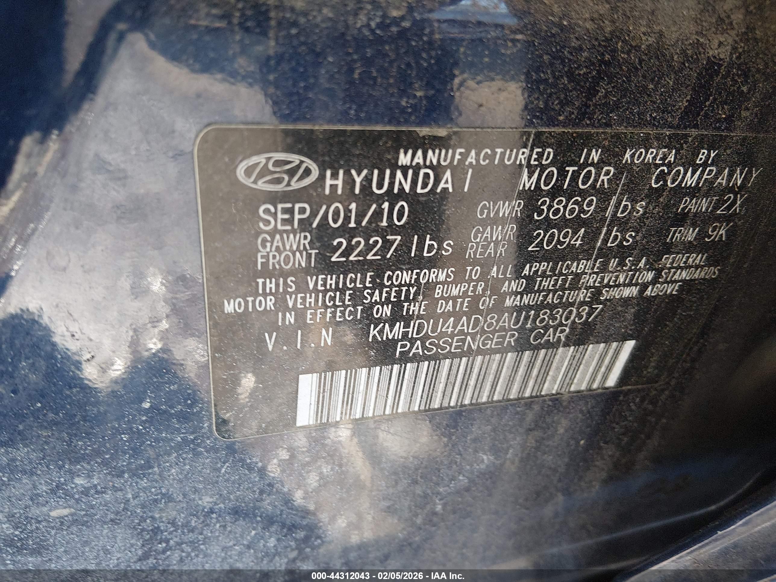 HYUNDAI ELANTRA image 9