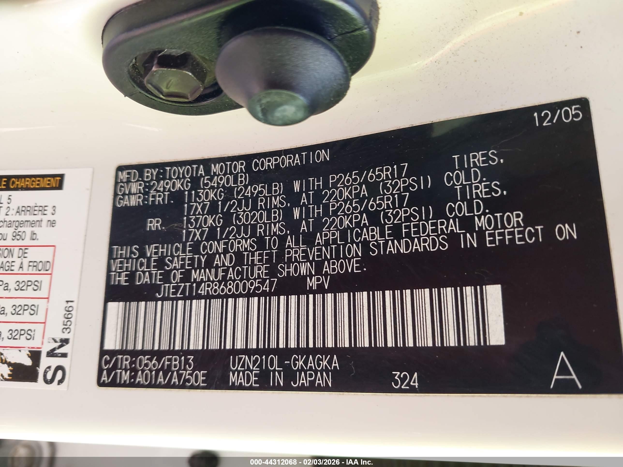 TOYOTA 4RUNNER image 9