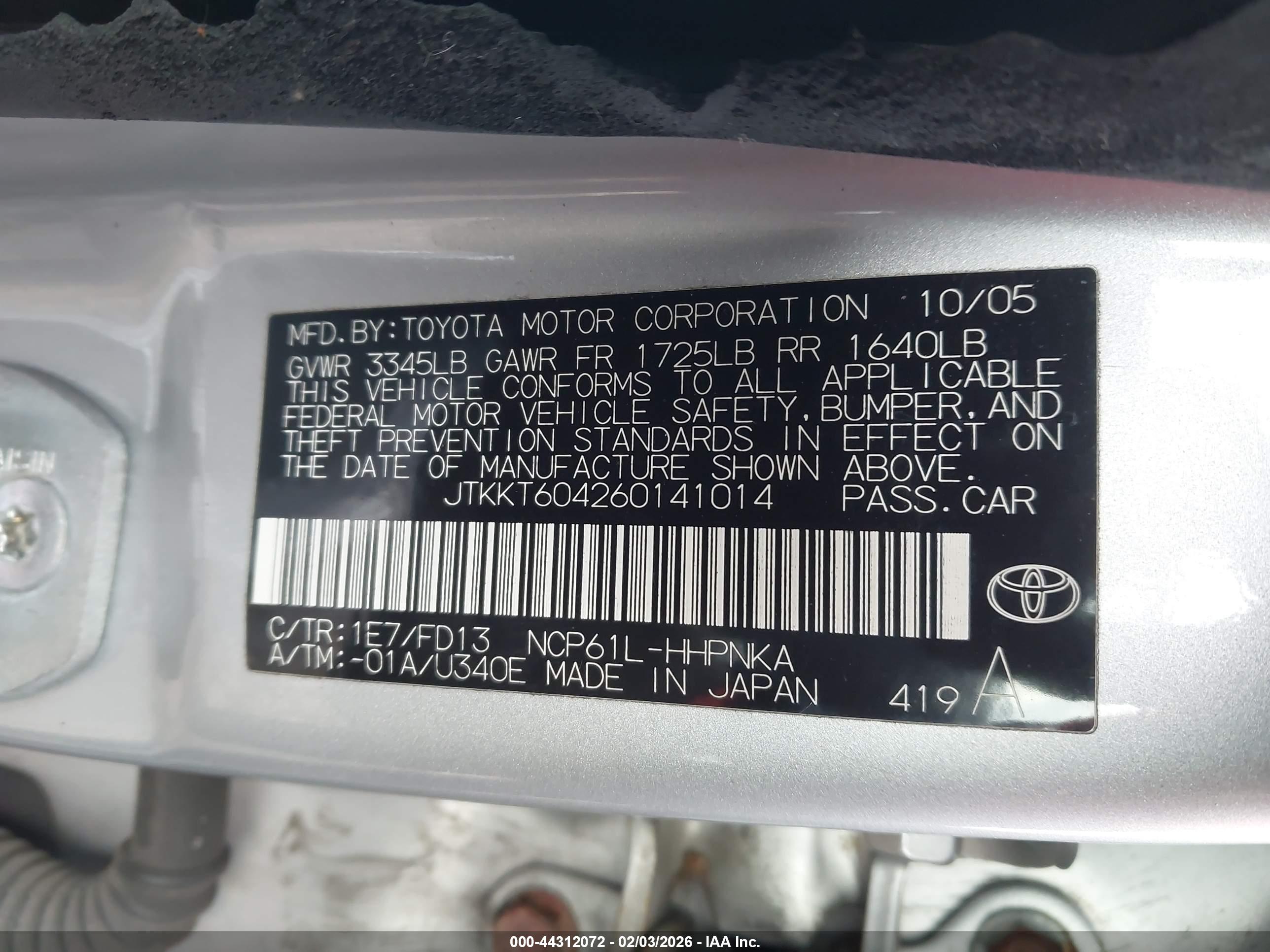 SCION XA image 9