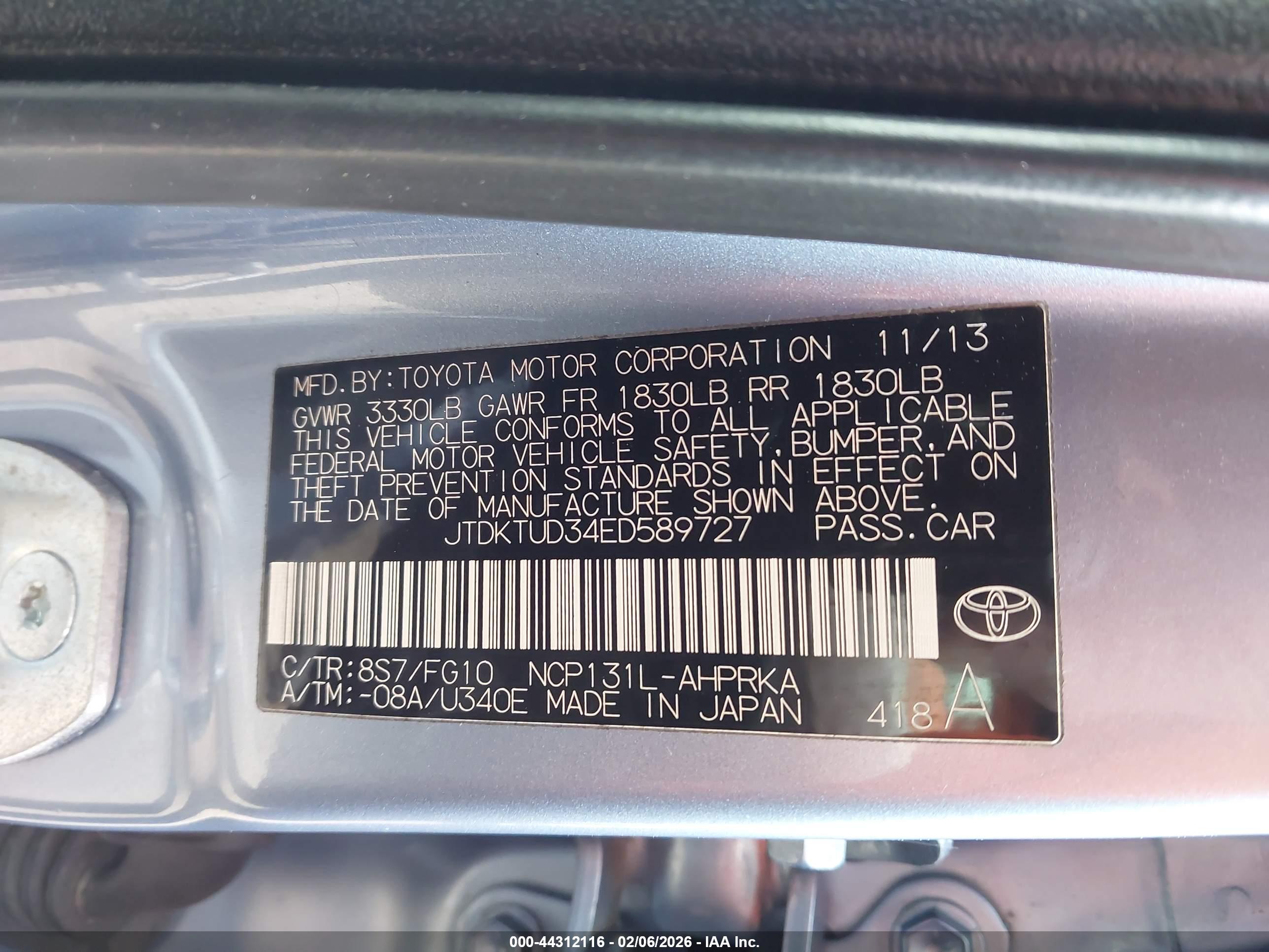 TOYOTA YARIS image 9