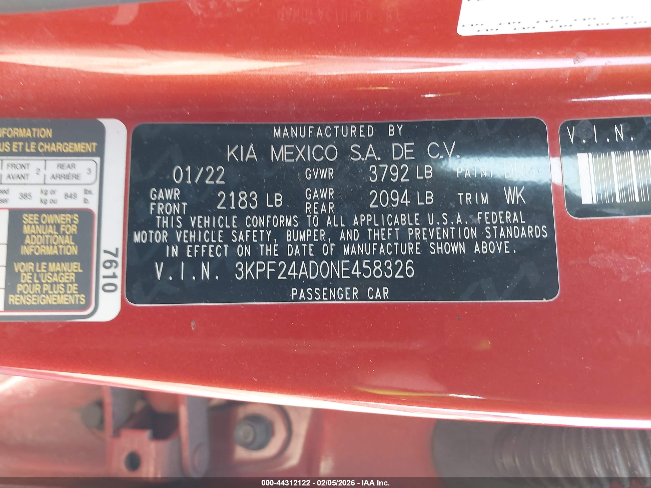 KIA FORTE image 9
