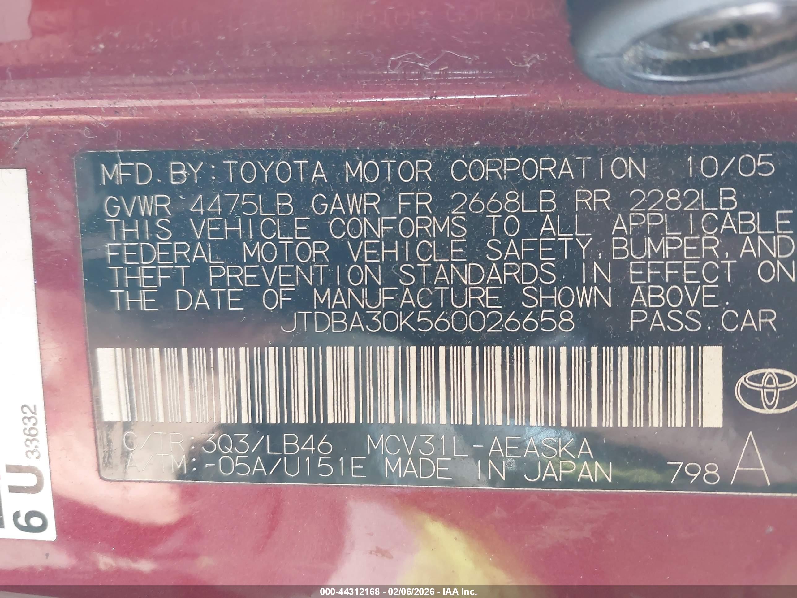TOYOTA CAMRY image 9