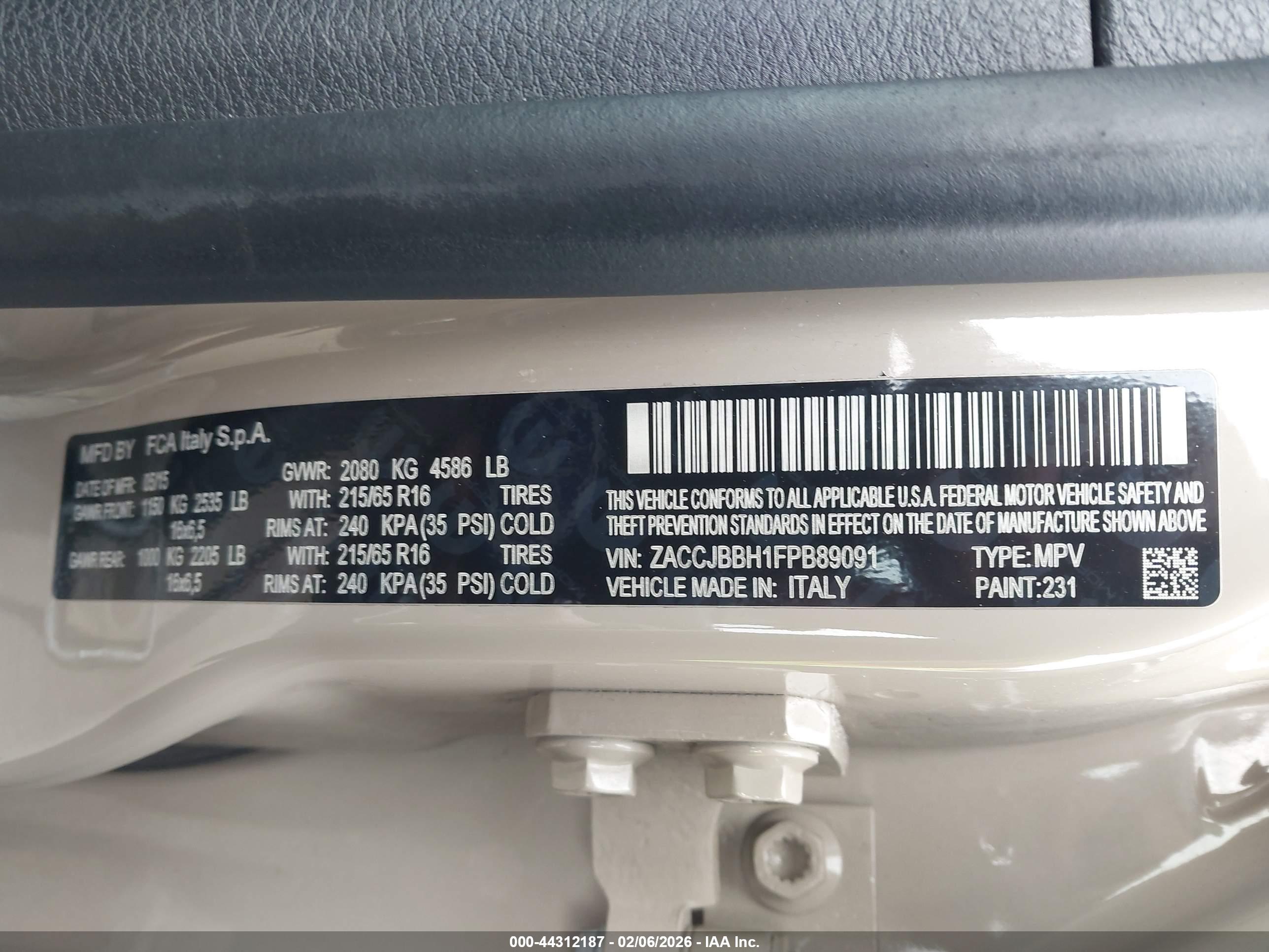 JEEP RENEGADE image 9
