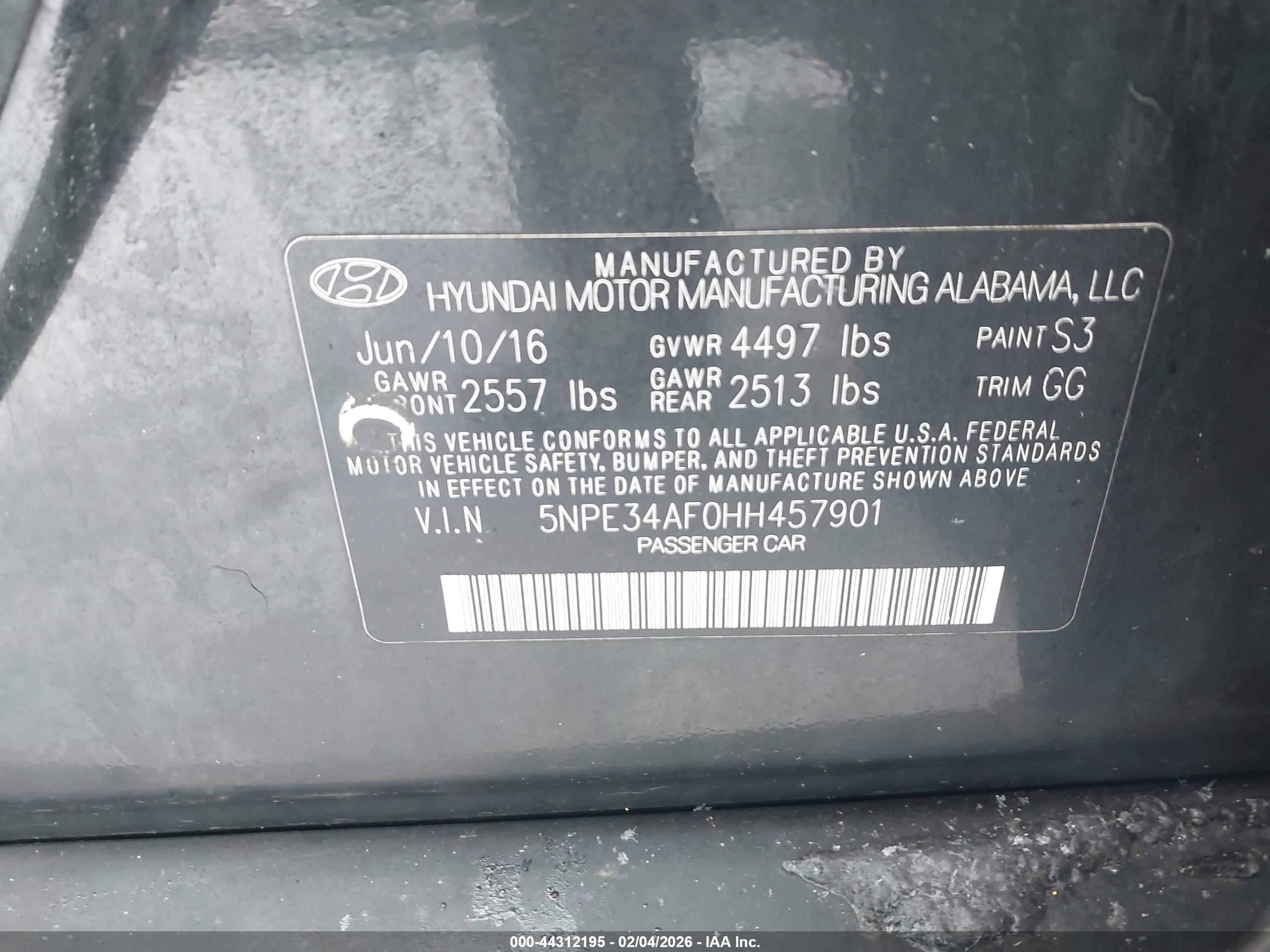 HYUNDAI SONATA image 9