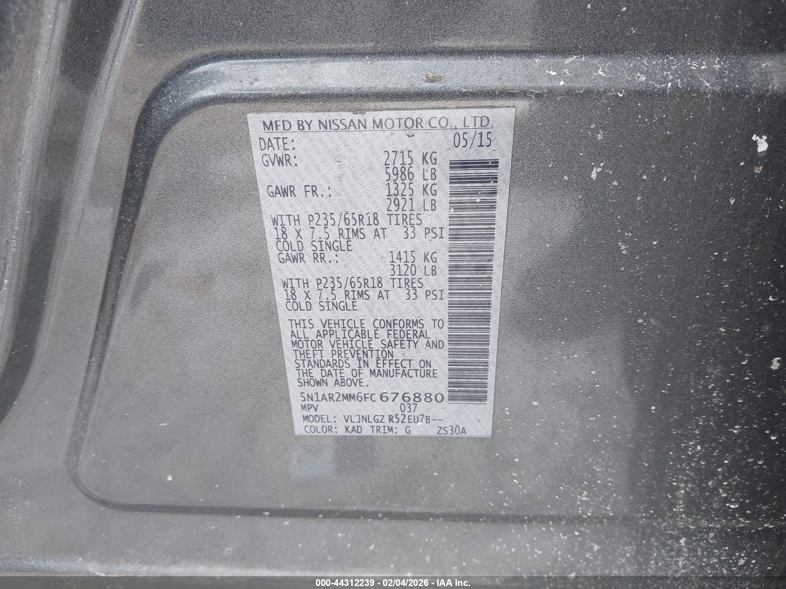 NISSAN PATHFINDER image 9