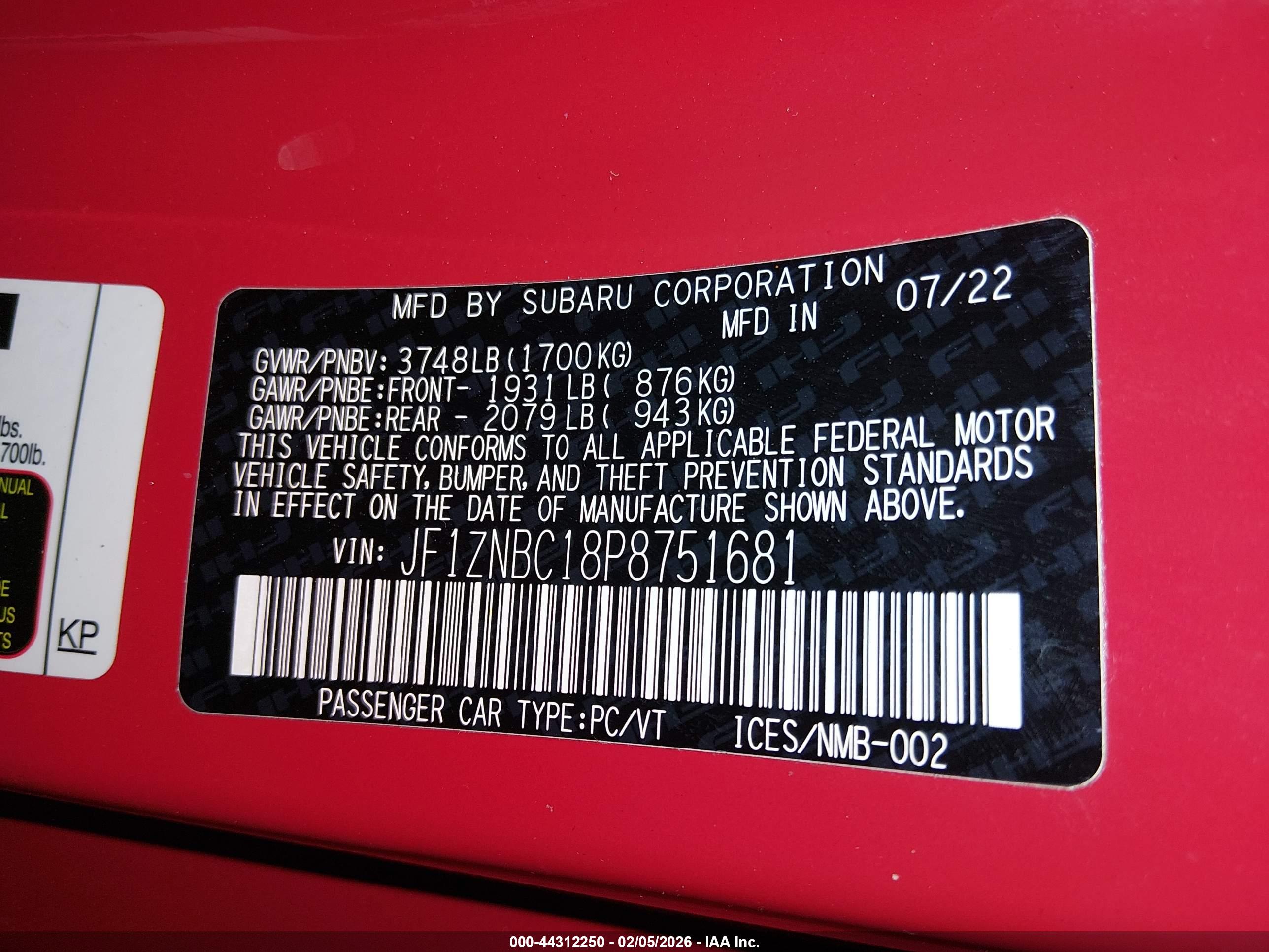 TOYOTA GR86 image 9