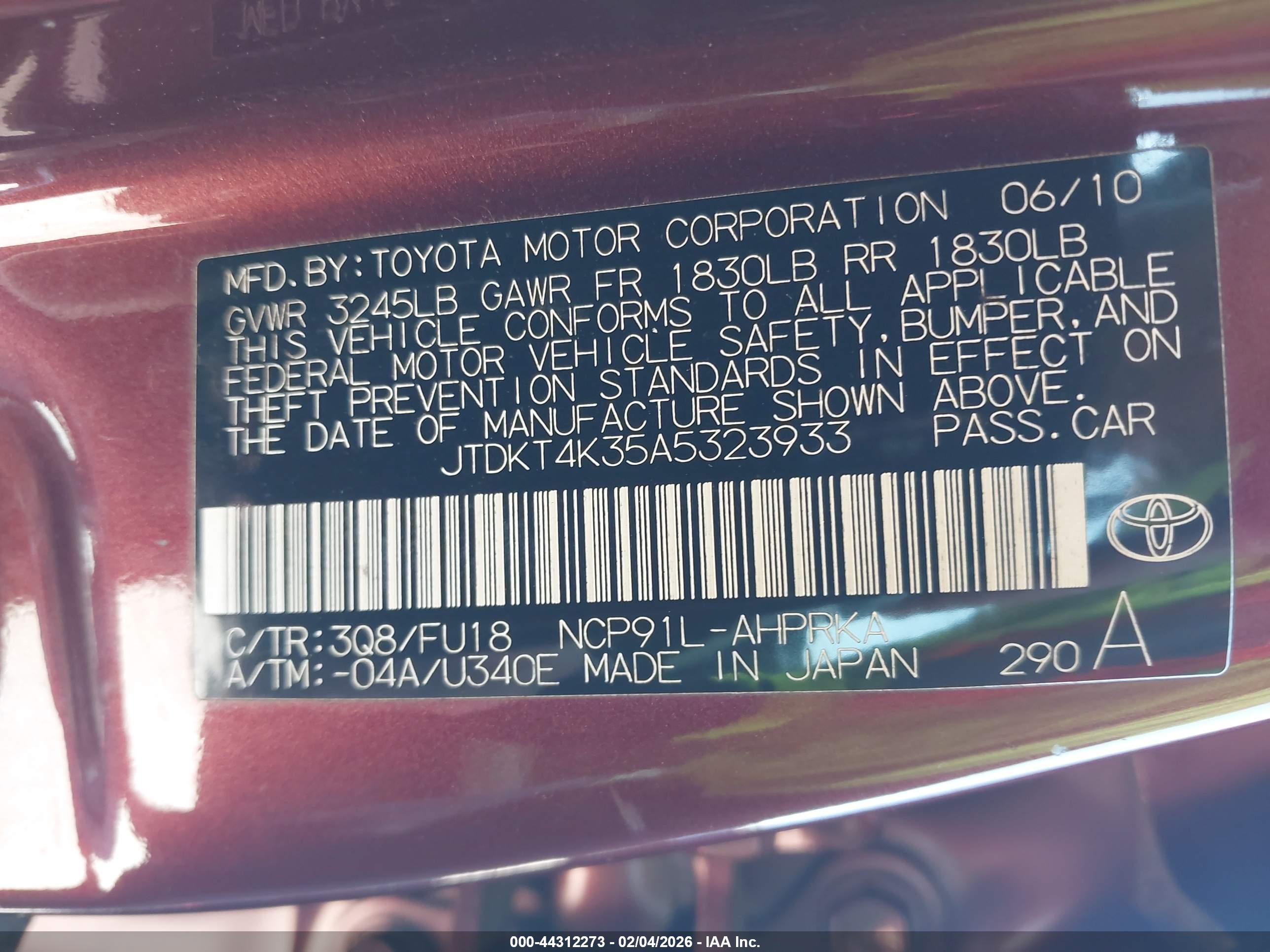 TOYOTA YARIS image 9