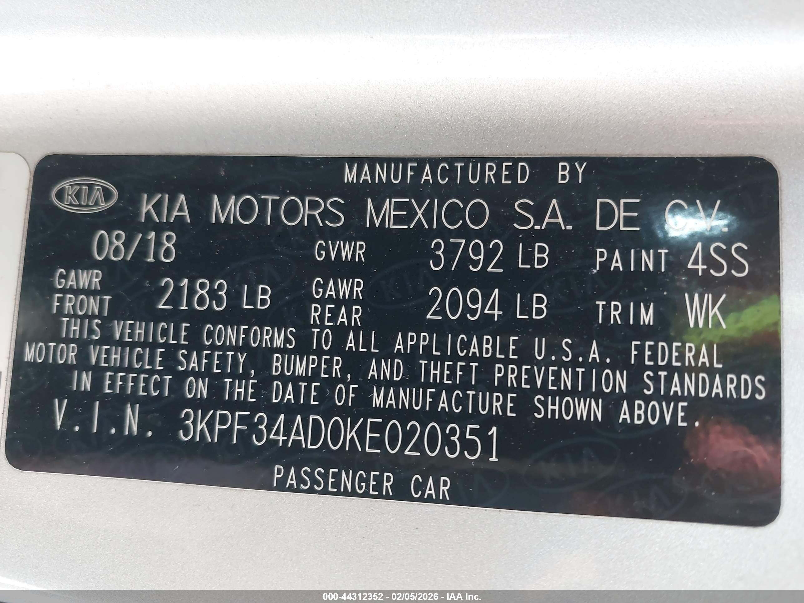 KIA FORTE image 9