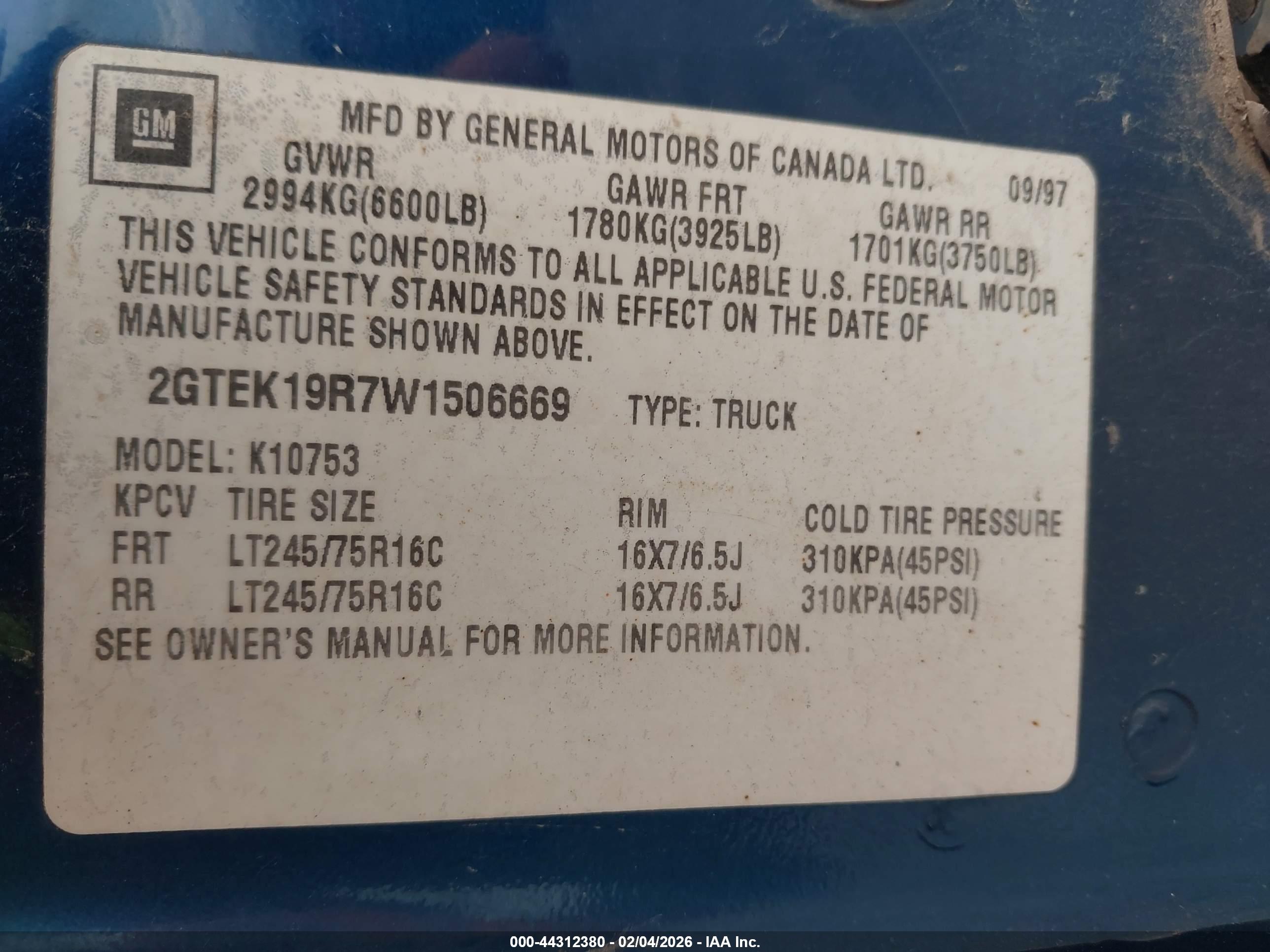 GMC SIERRA image 9