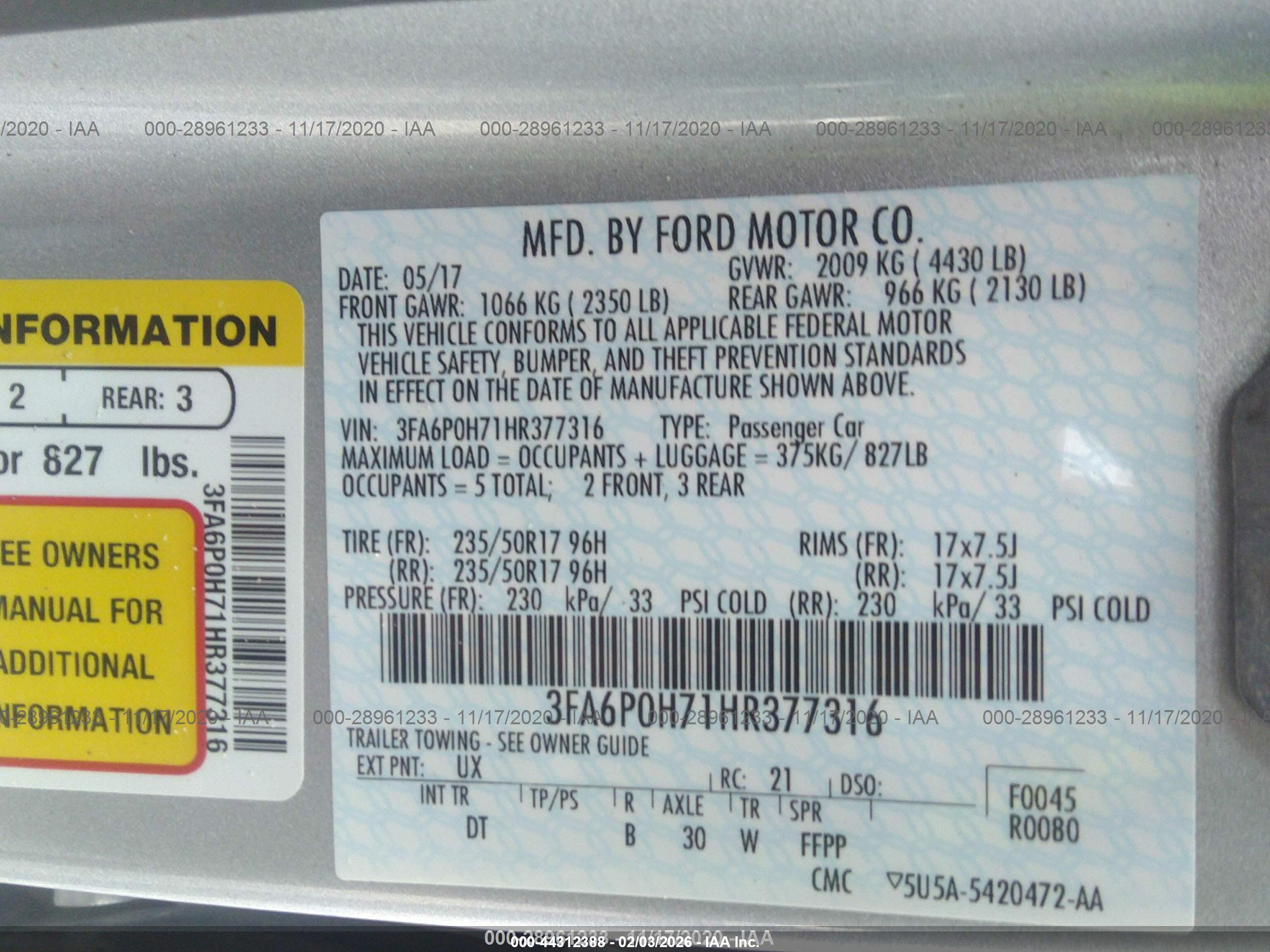 FORD FUSION image 9