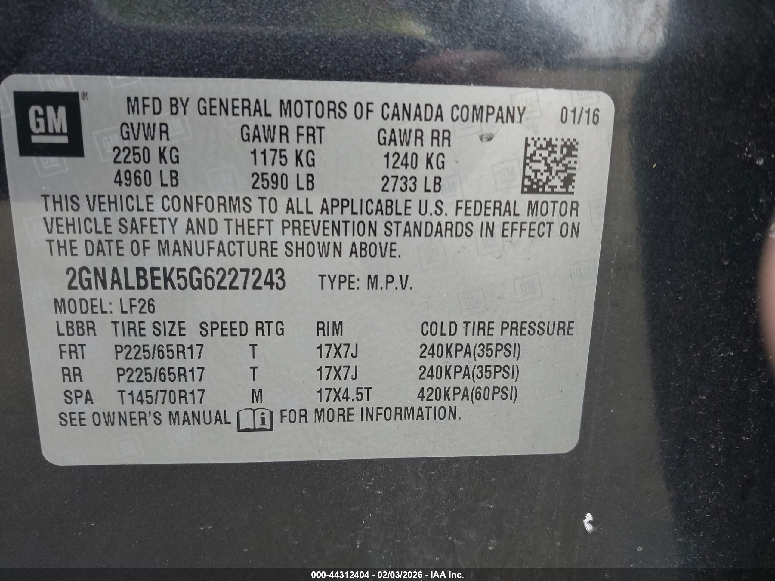 CHEVROLET EQUINOX image 9