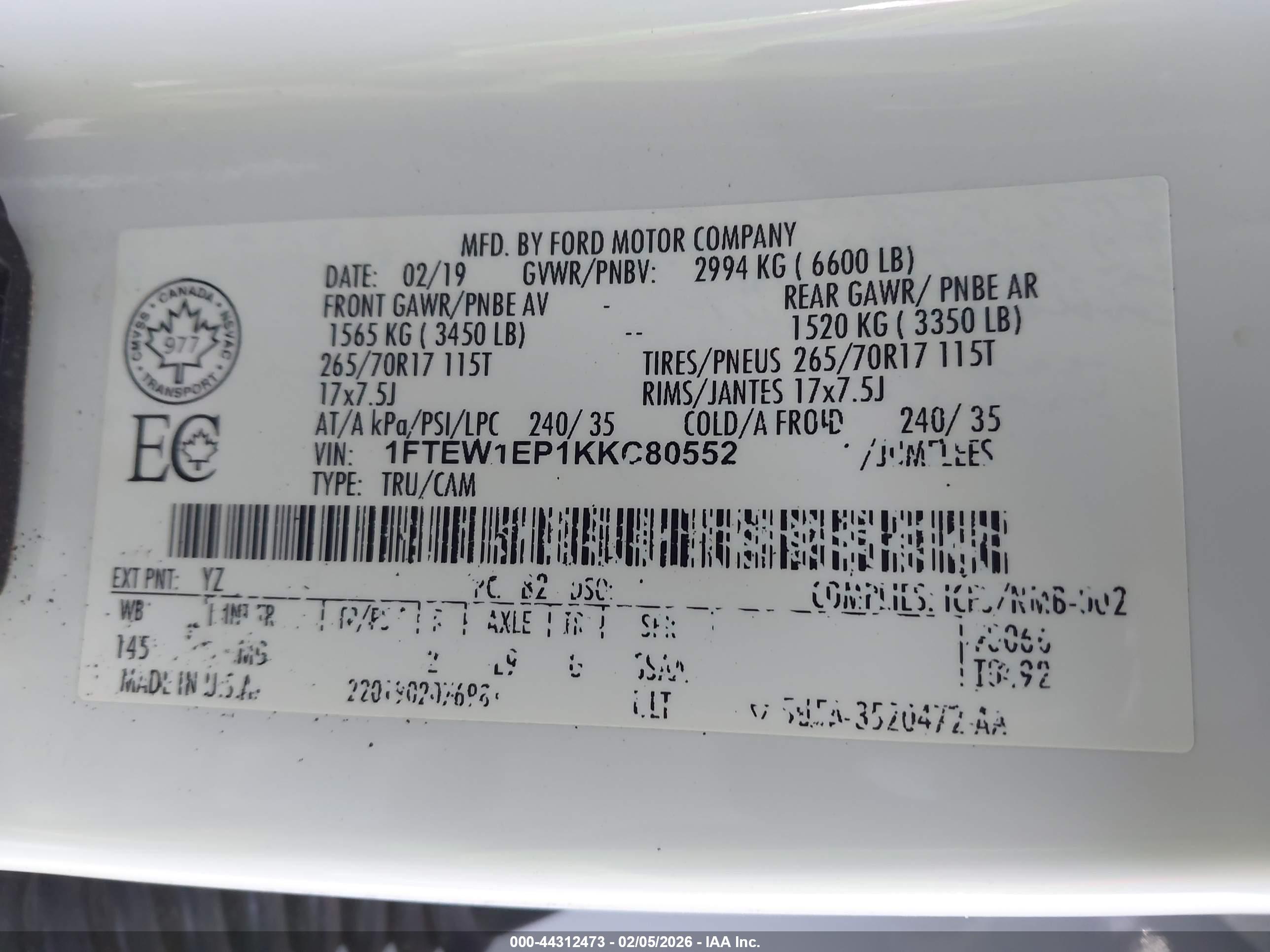 FORD F-150 image 9