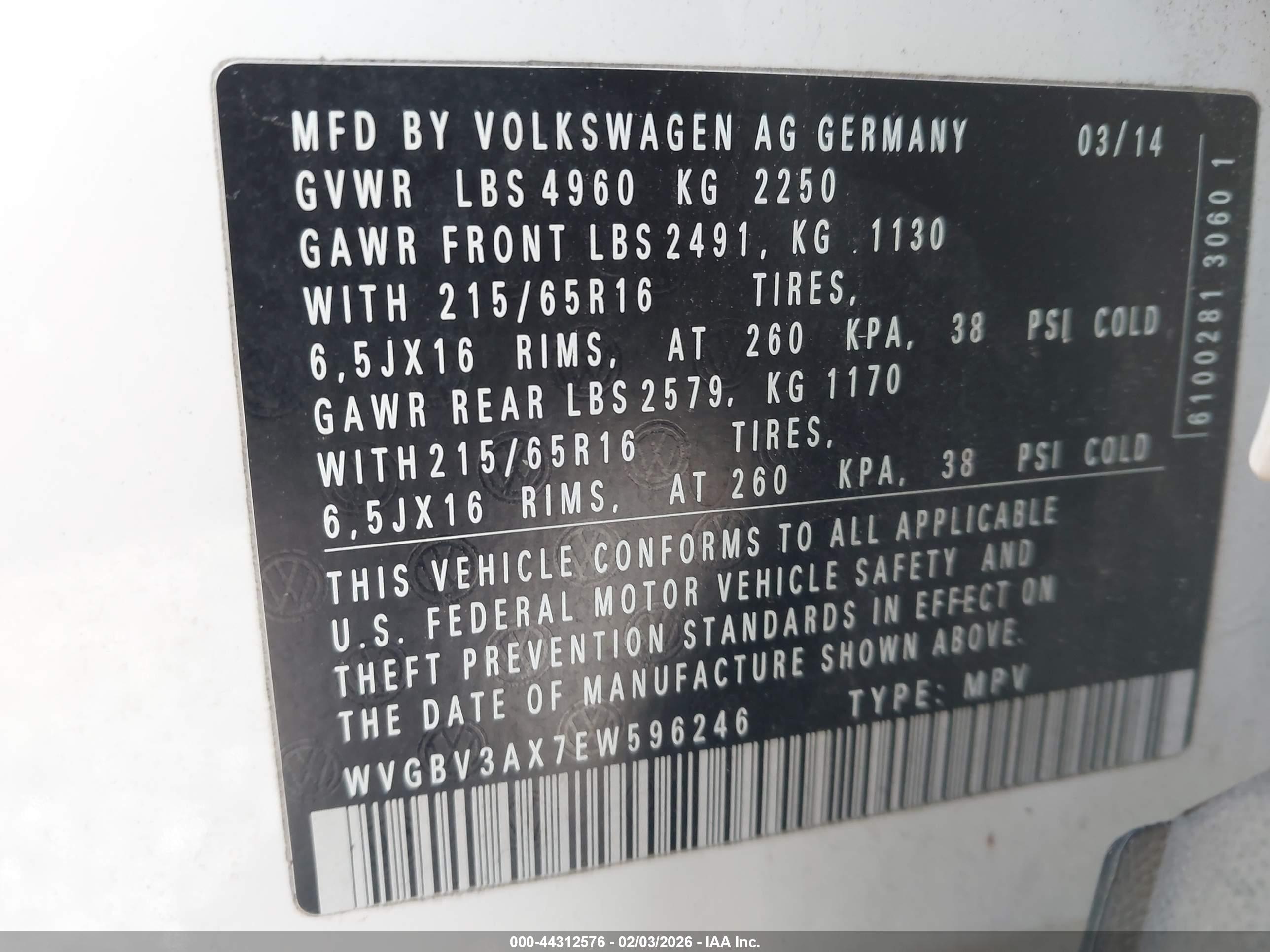 VOLKSWAGEN TIGUAN image 9